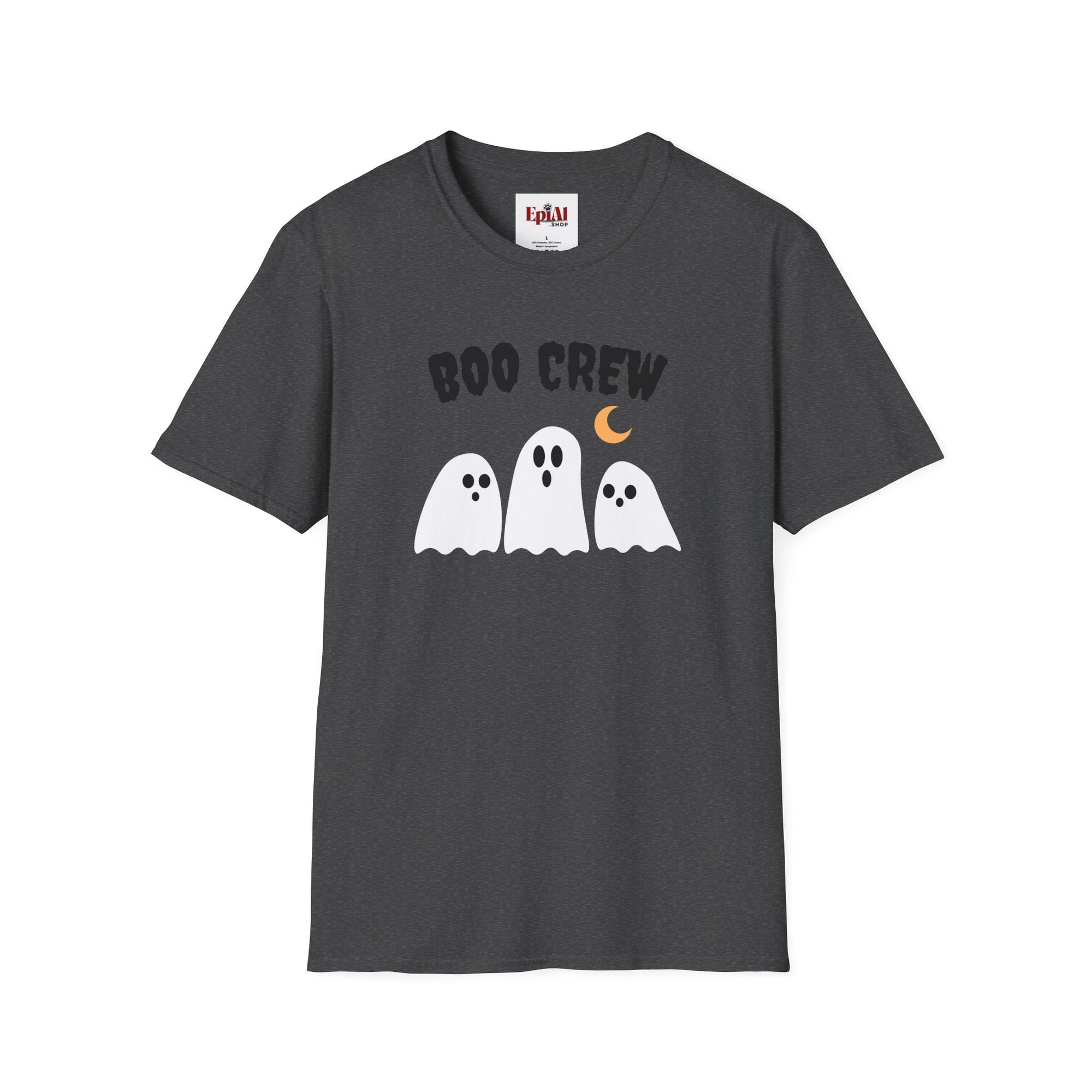 Halloween Boo Crew Unisex T-Shirt, Spooky Apparel, Ghost Lovers, Halloween Costume, Fall Fashion