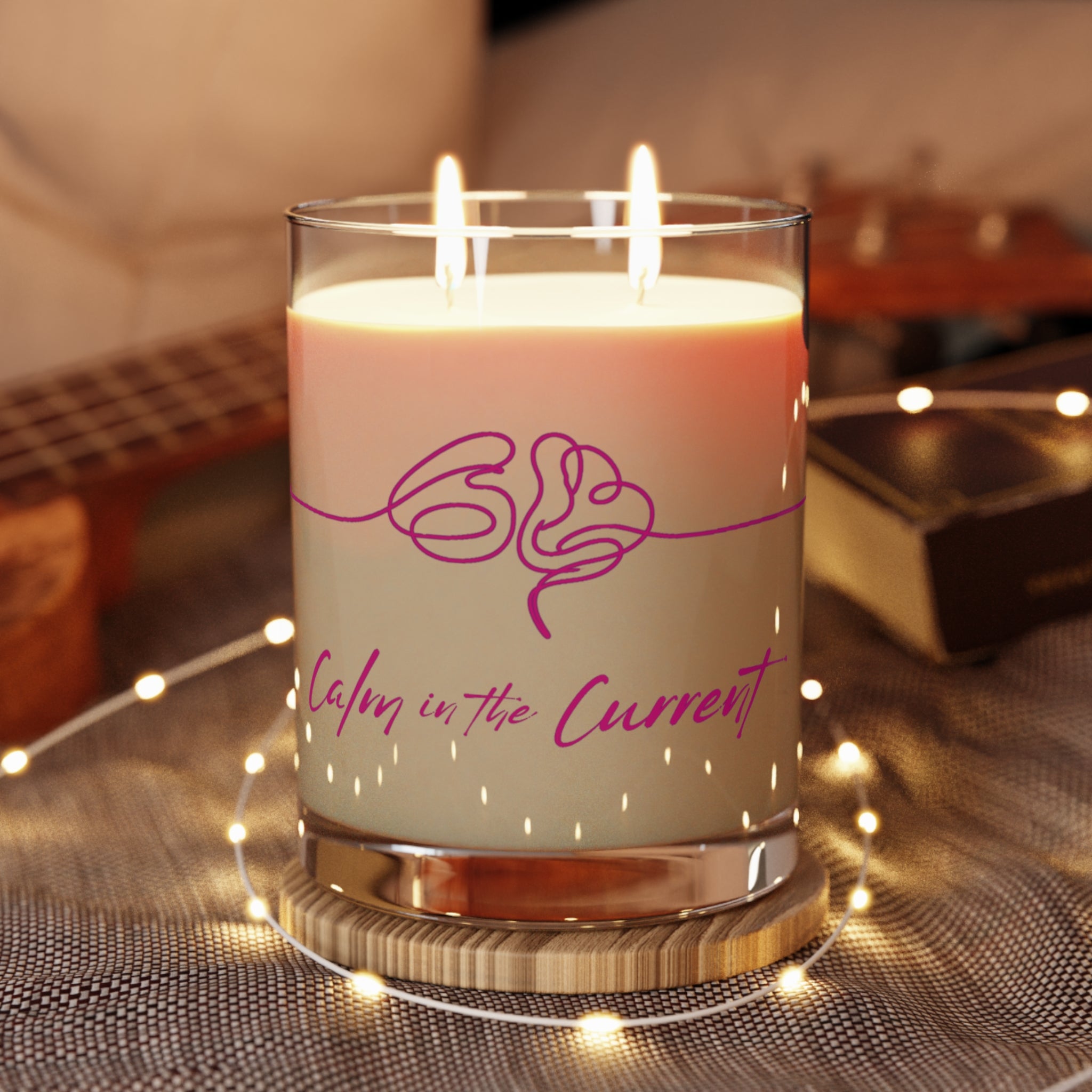 Calm in the Current – Epilepsy Awareness Soy Candle (11oz)