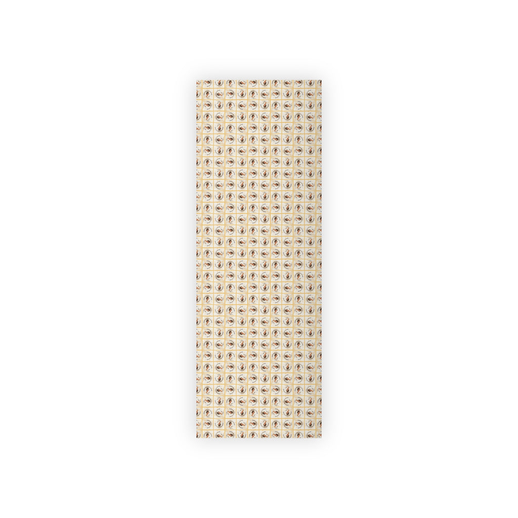 Golden Cat Lady Birthday Gift Wrapping Paper Roll