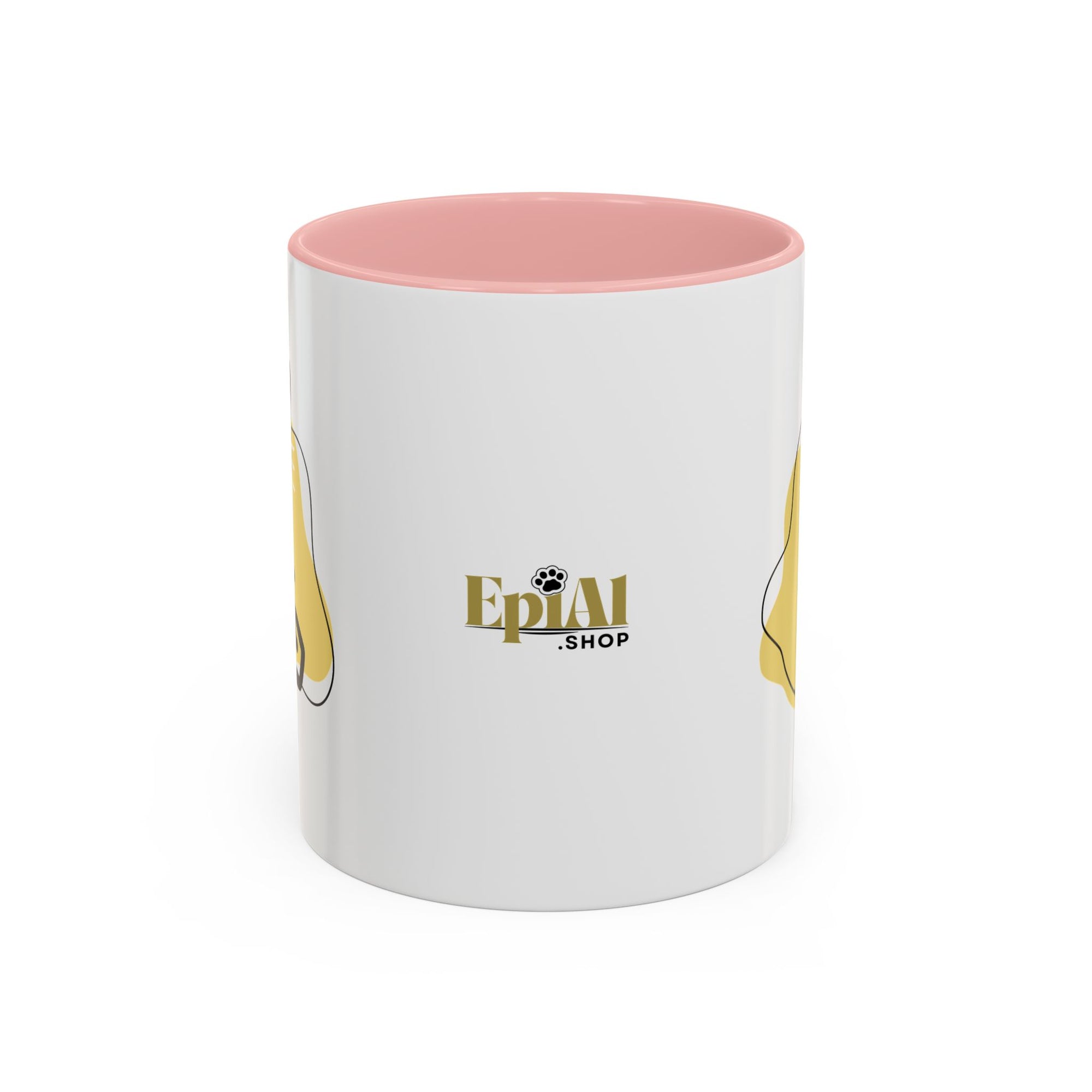Playful Cat Accent Coffee Mug - 11oz & 15oz