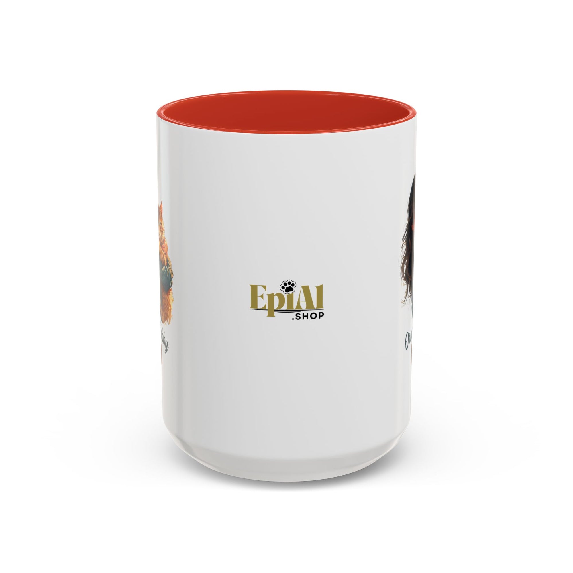 Charming Orange Tabby Mom Coffee Mug – Perfect Gift for Cat Lovers