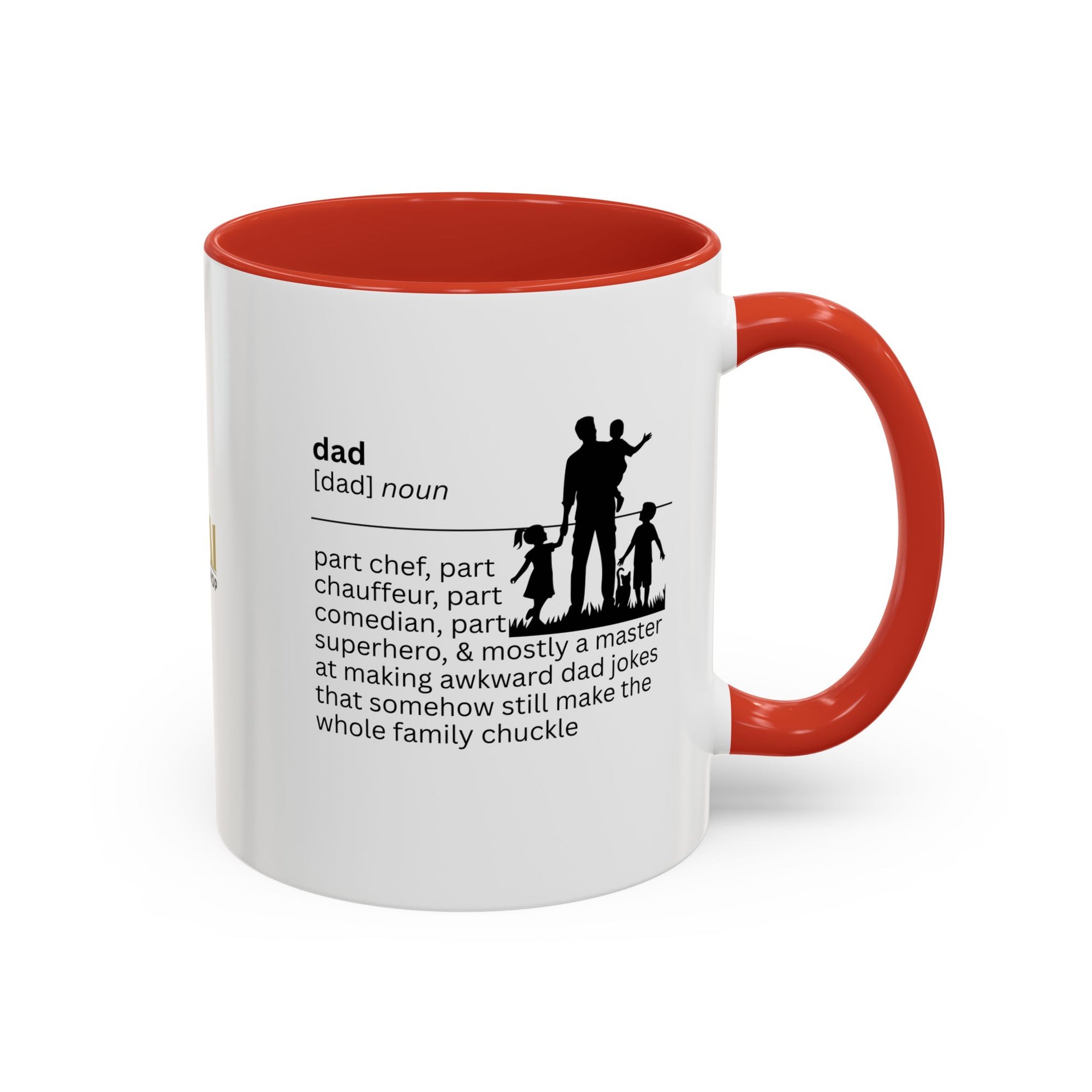 Dad Jokes Accent Coffee Mug - Perfect Gift for Dads