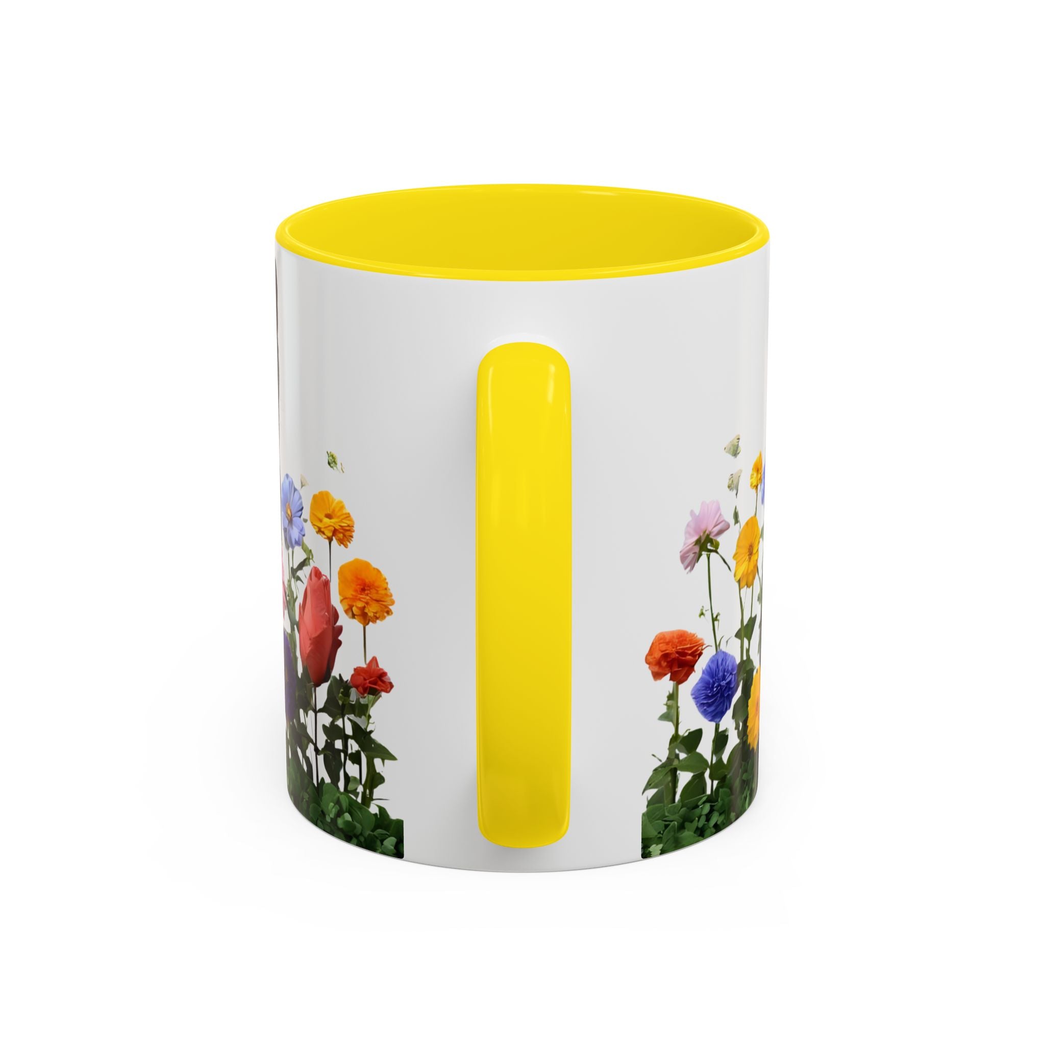 Floral Cats Coffee Mug - 11 oz/15 oz