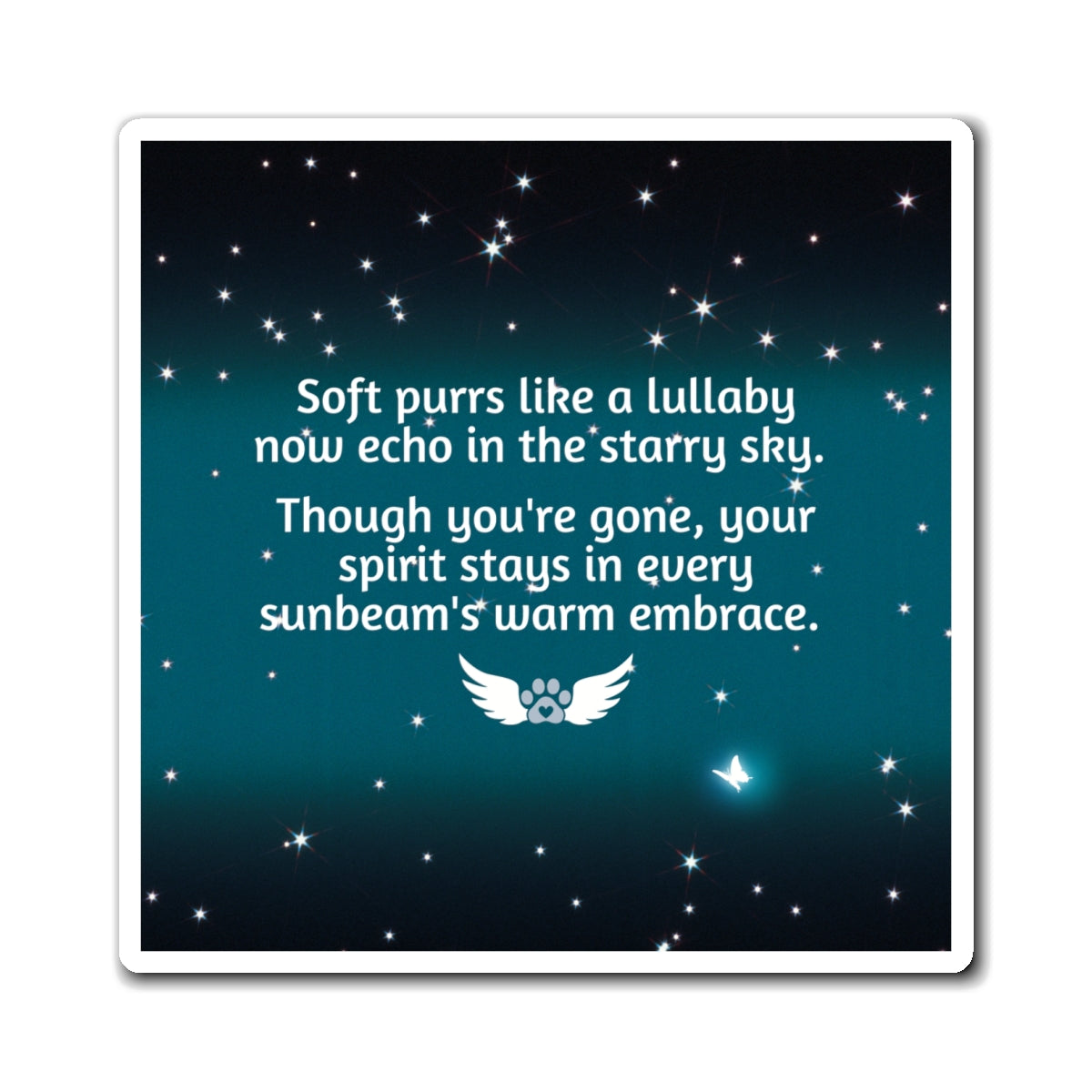 Photo depicting the ​Your Spirit Stays Family Magnets from EpiAl's Shop.