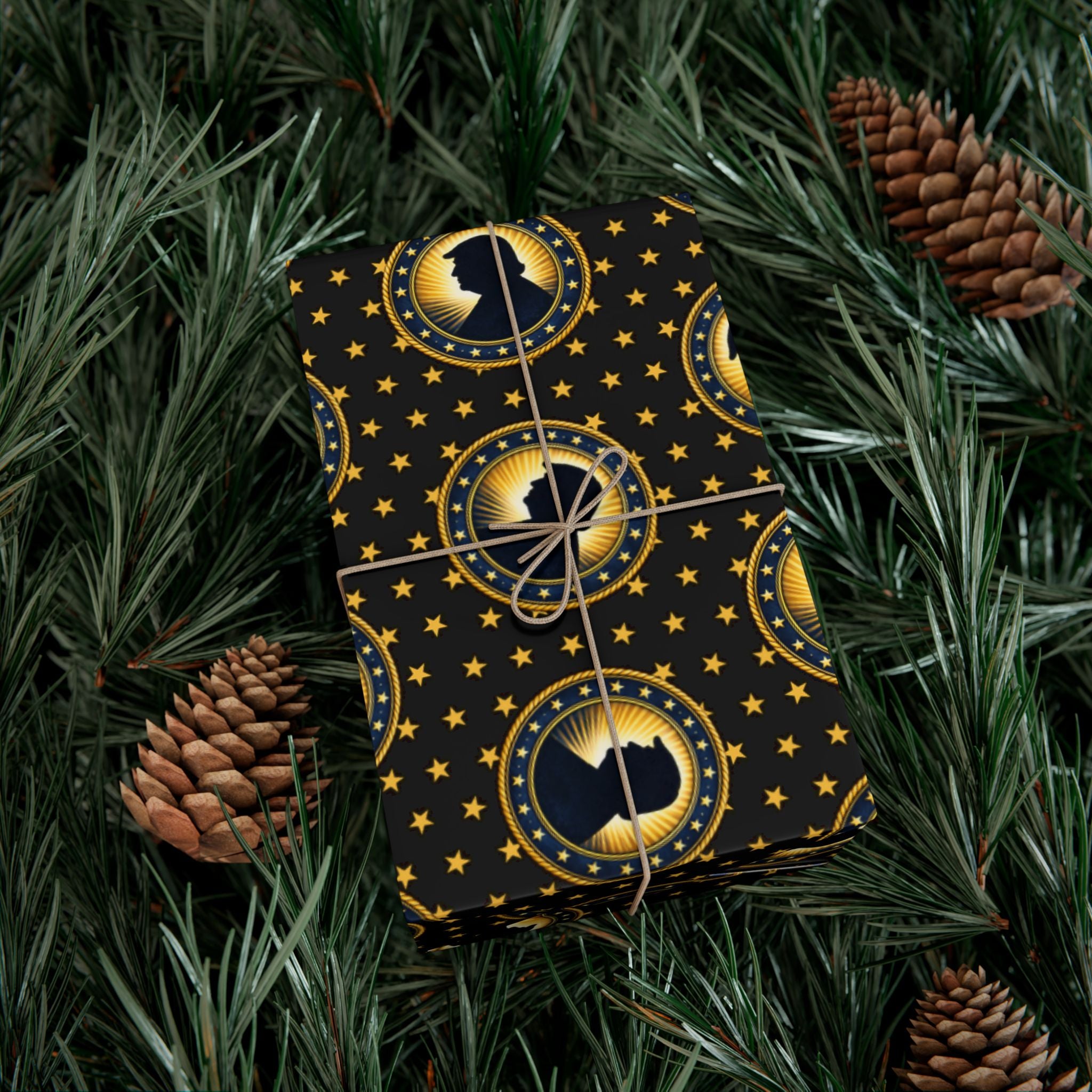 Presidential Seal Pattern Gift Wrap | All-Occasion Wrapping Paper