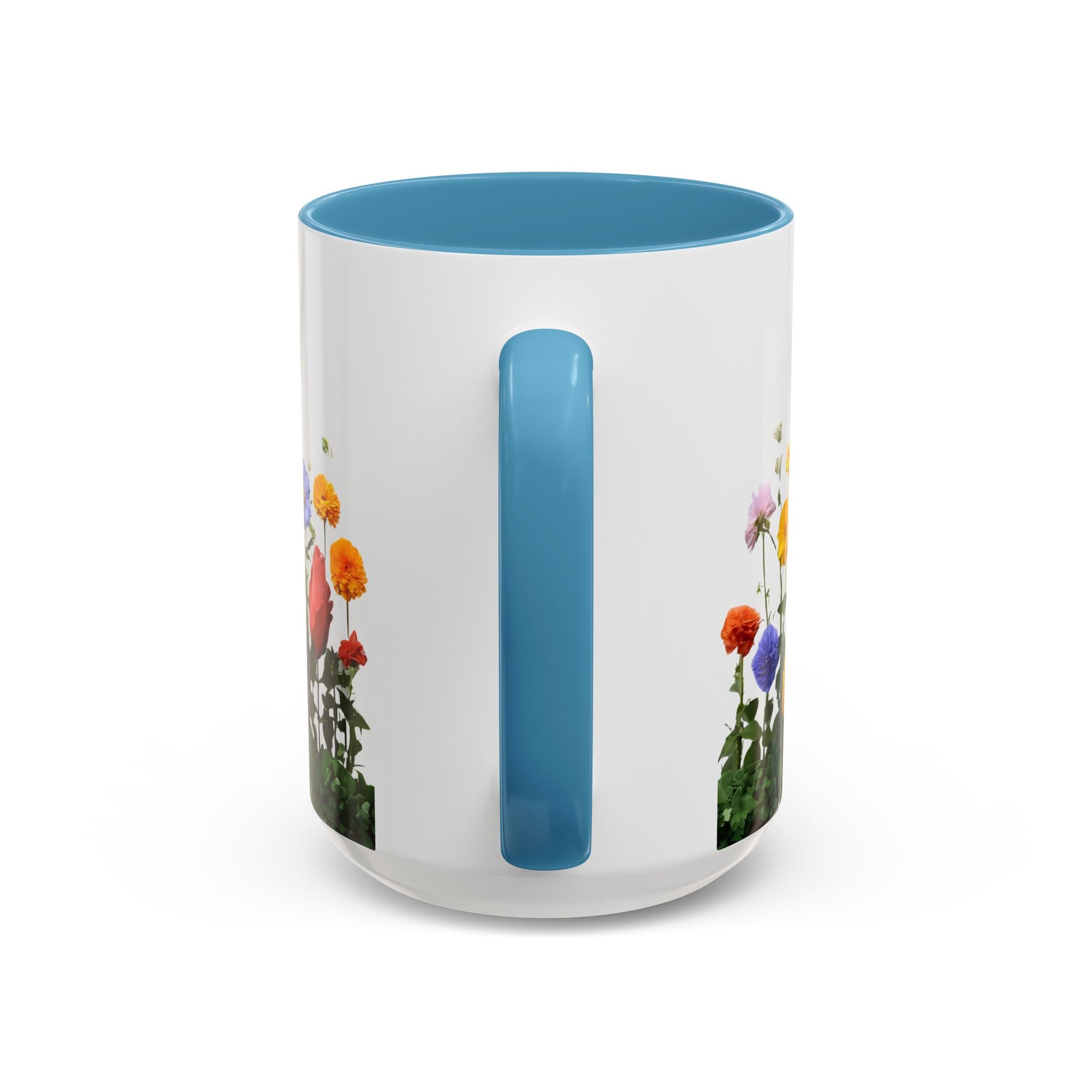 Floral Cats Coffee Mug