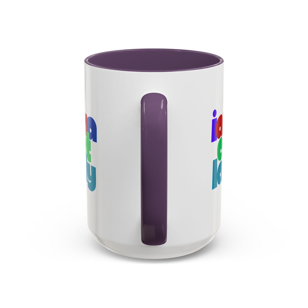 I Am a Cat Lady Accent Coffee Mug