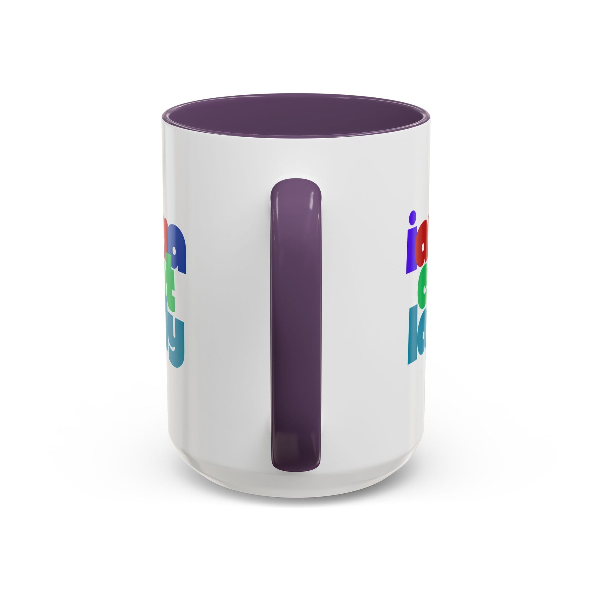 I Am a Cat Lady Accent Coffee Mug