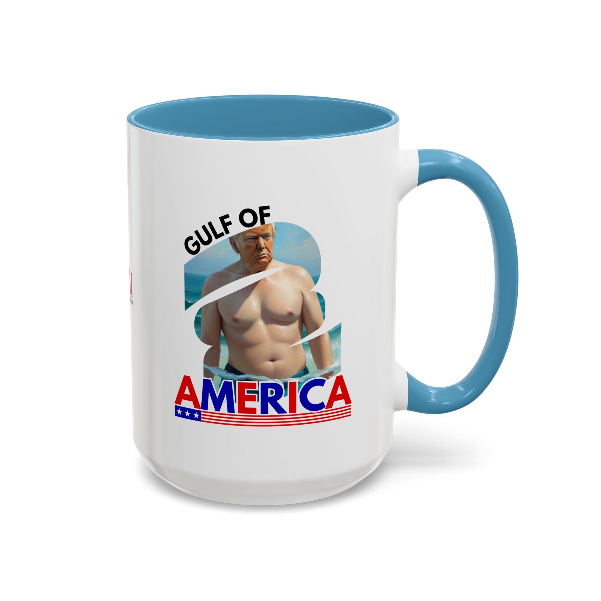 Trump's Gulf of America Accent Coffee Mug Printify