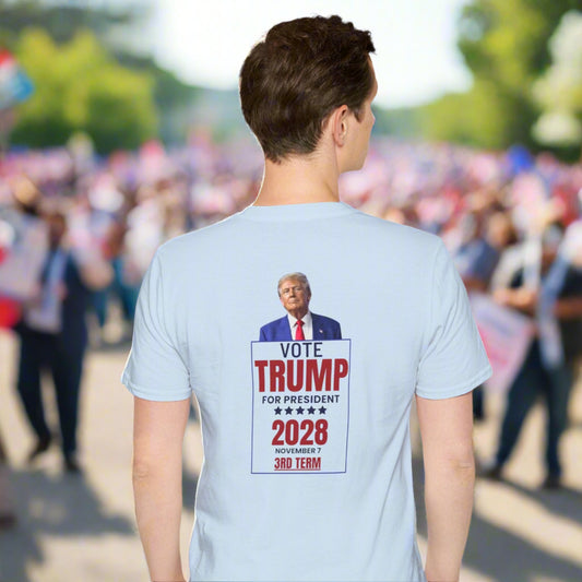 Trump 2028 Unisex Softstyle T-Shirt - Trump for President