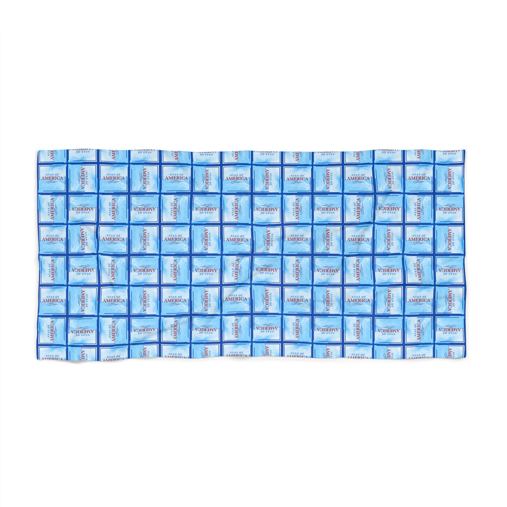 American Gulf Patterned Beach Towel