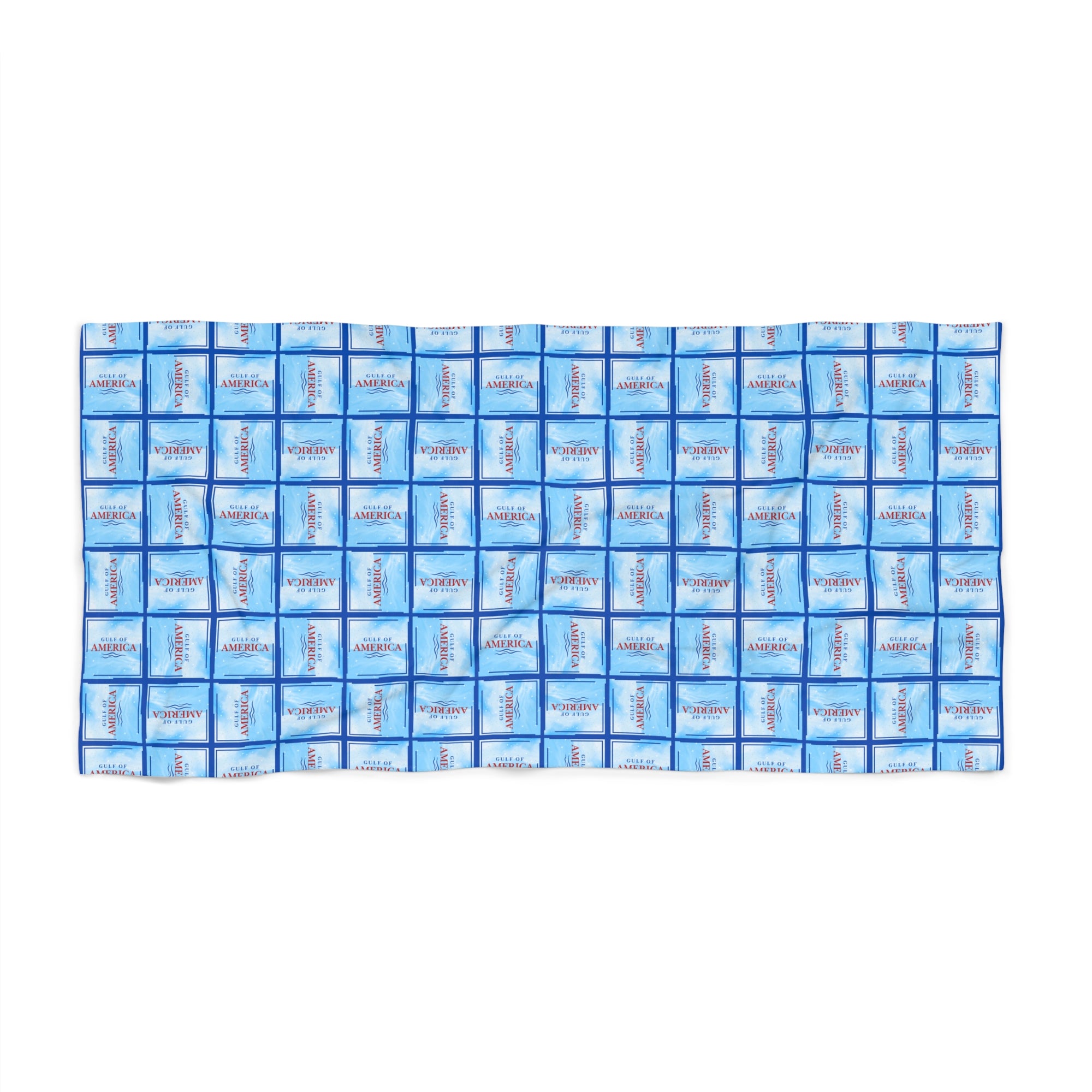 American Gulf Patterned Beach Towel