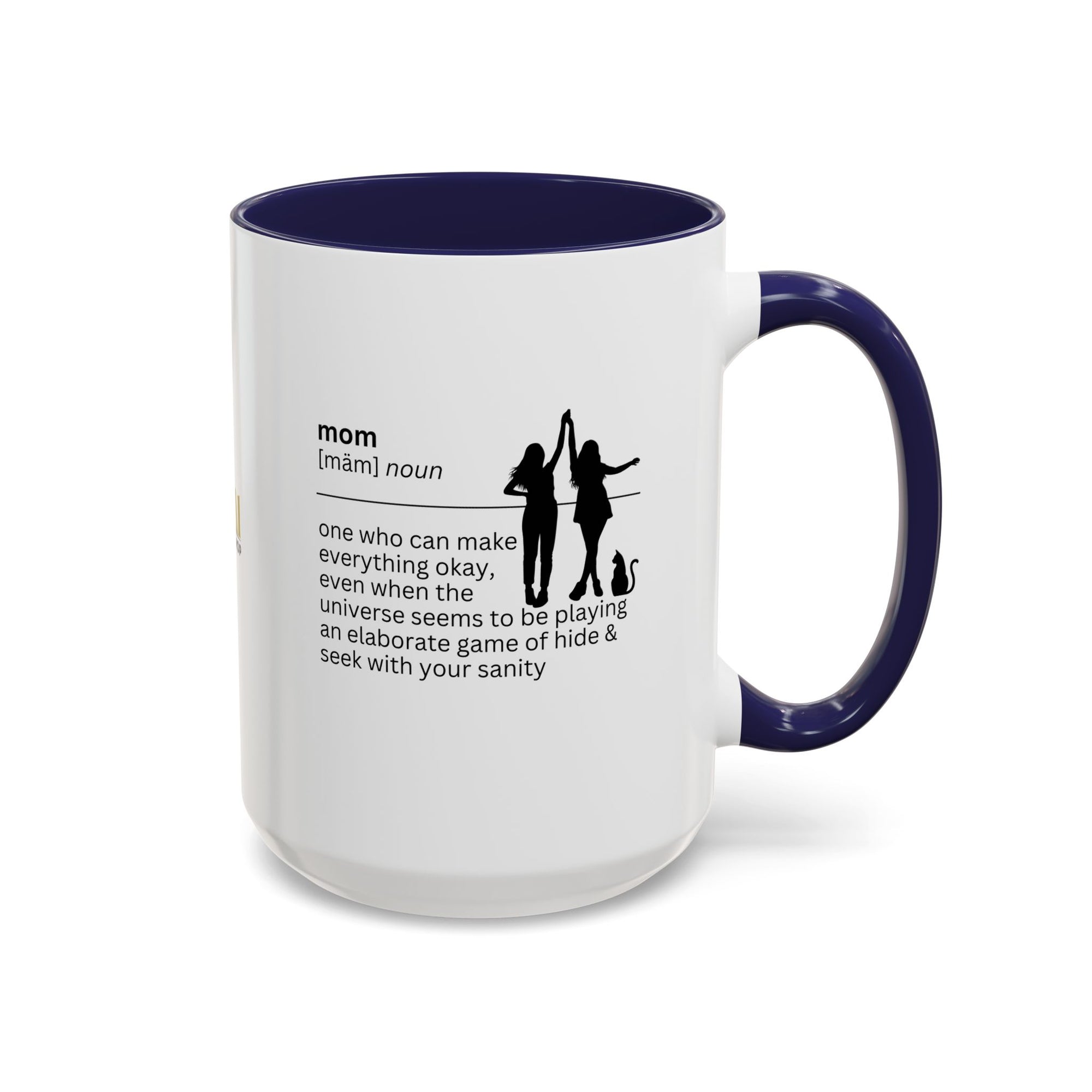 Mom Okay Accent Coffee Mug - Perfect Gift for Moms