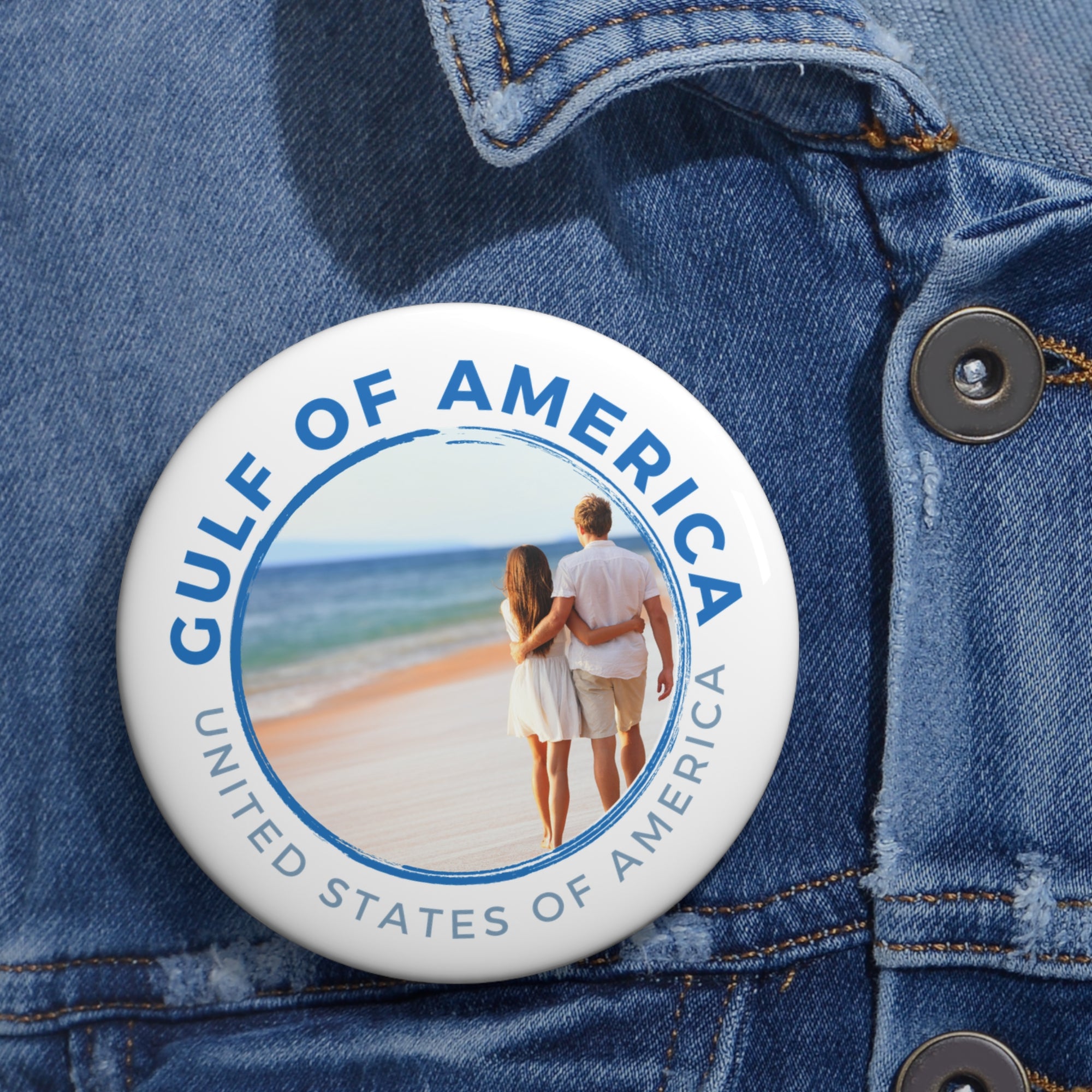 American Gulf Travel Pin Buttons