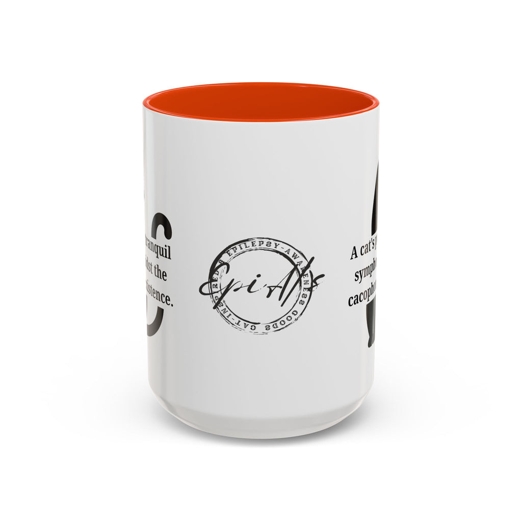 Purr Prose: Cacophony of Life Colorful Mugs (11oz, 15oz)