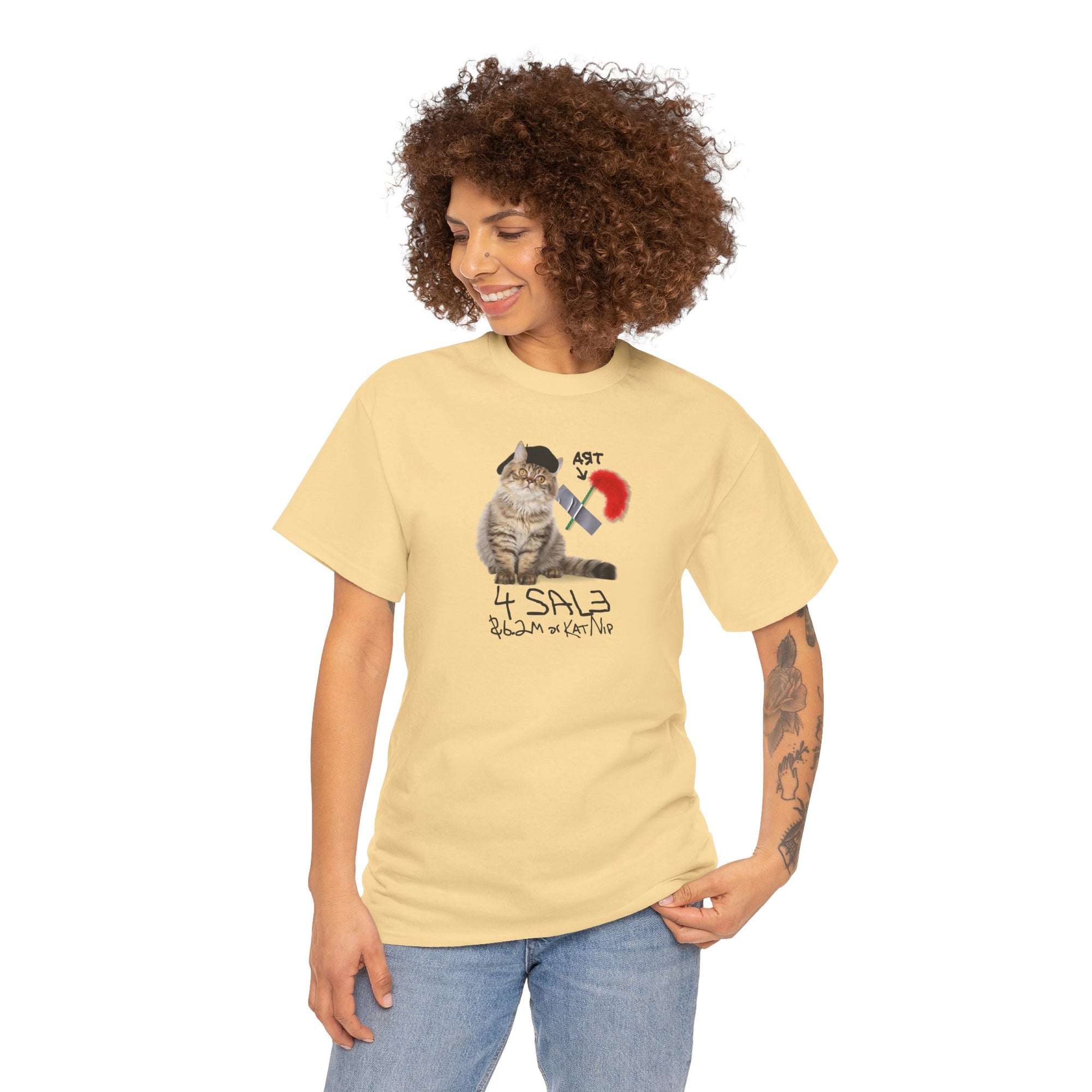 Duct Tape Art Unisex Heavy Cotton Tee