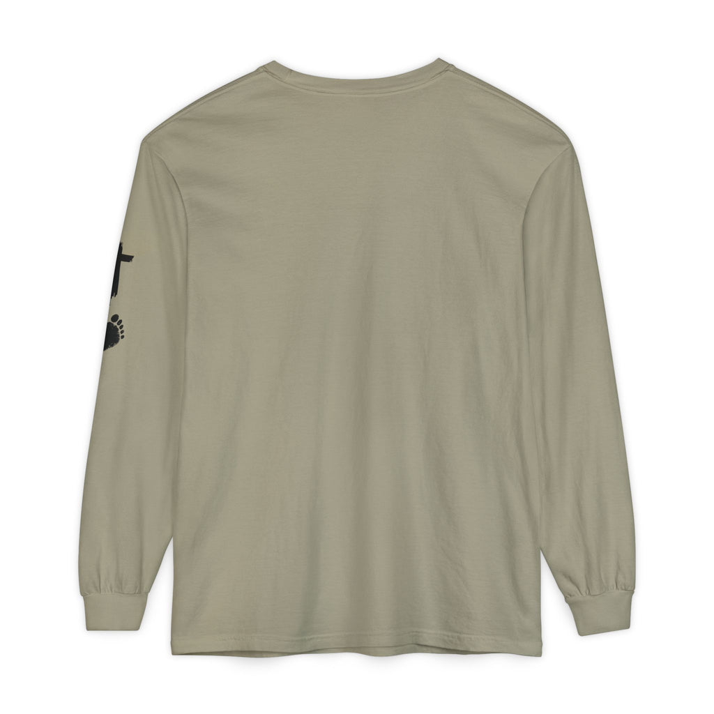 Jesus Loves You. Bigfoot’s Undecided. Long Sleeve Shirt