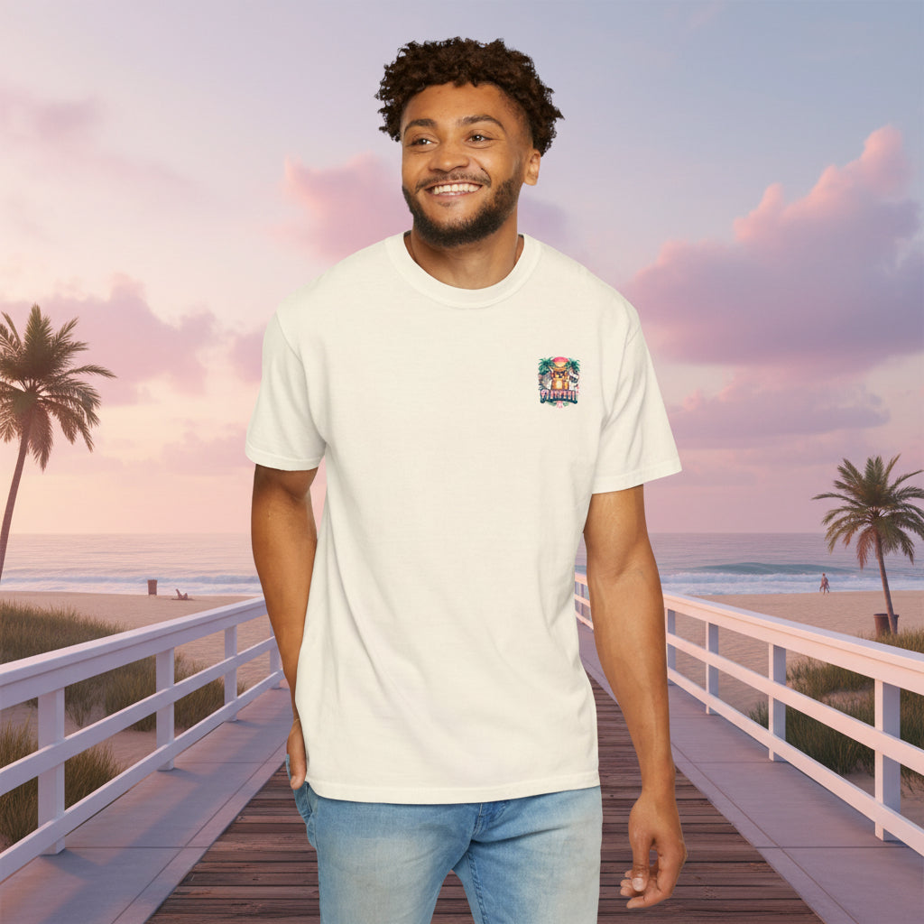 Furreal Cat Sunset Tee | Cool Cats, No Explanation Unisex T-Shirt