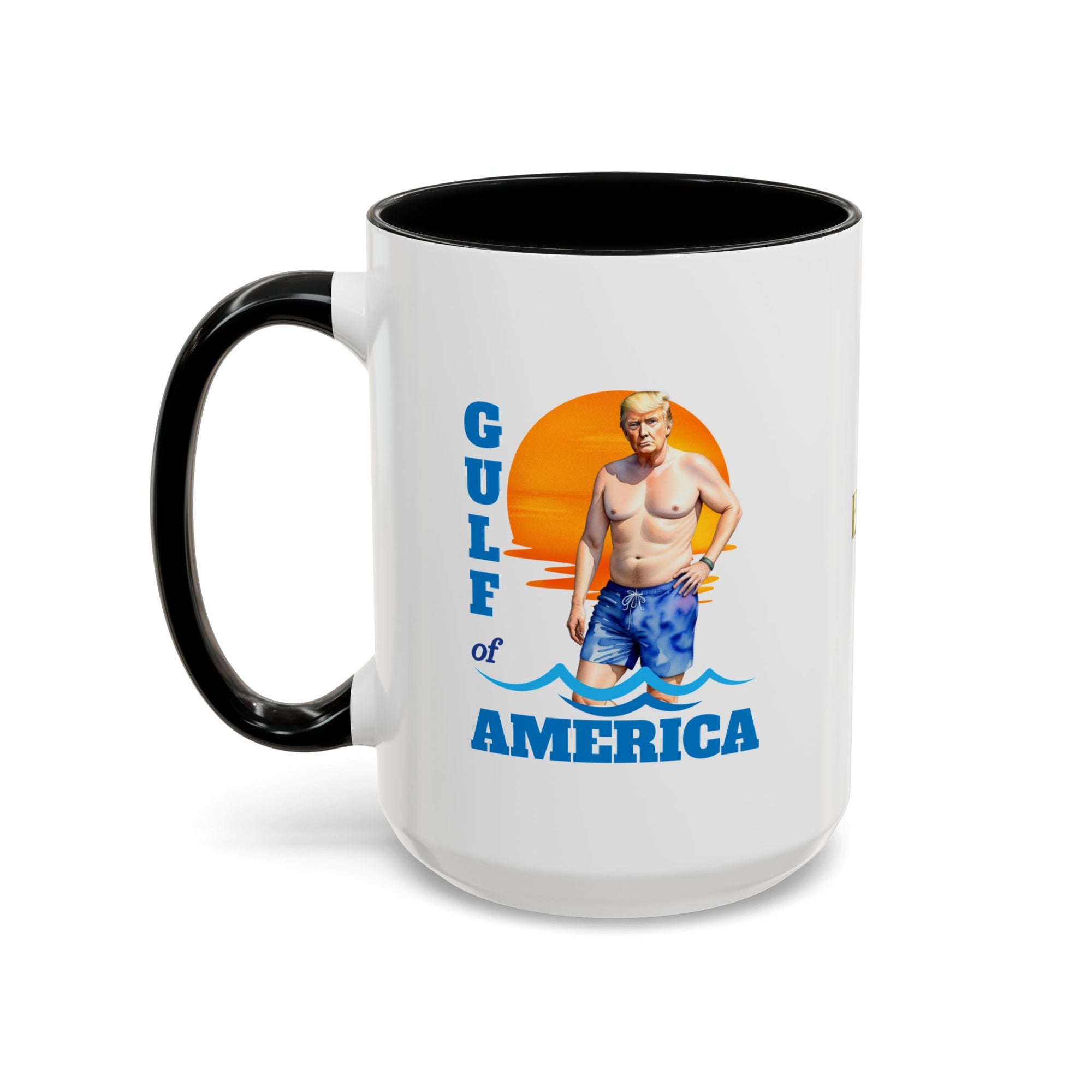 Humorous American Gulf Coffee Mug - 11/15oz Accent Mug for Fun Lovers