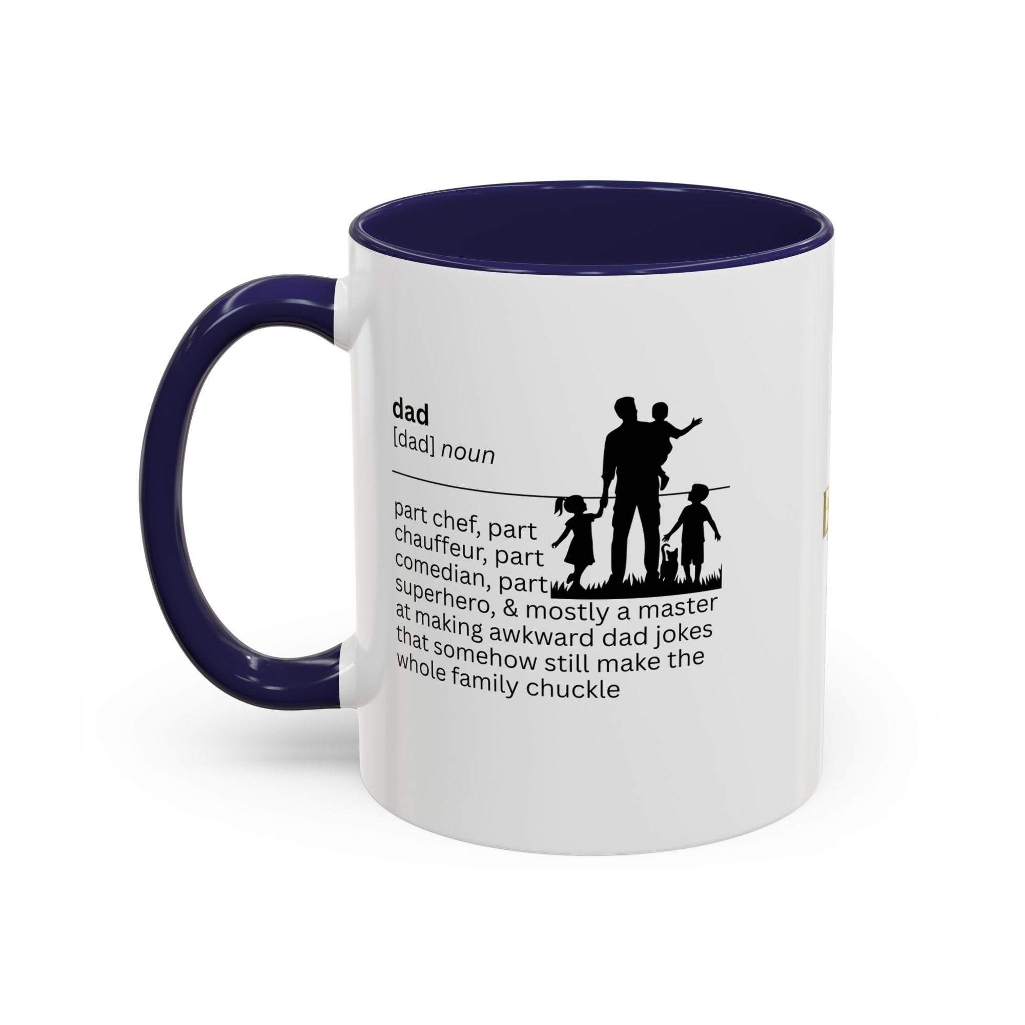 Dad Jokes Accent Coffee Mug - Perfect Gift for Dads