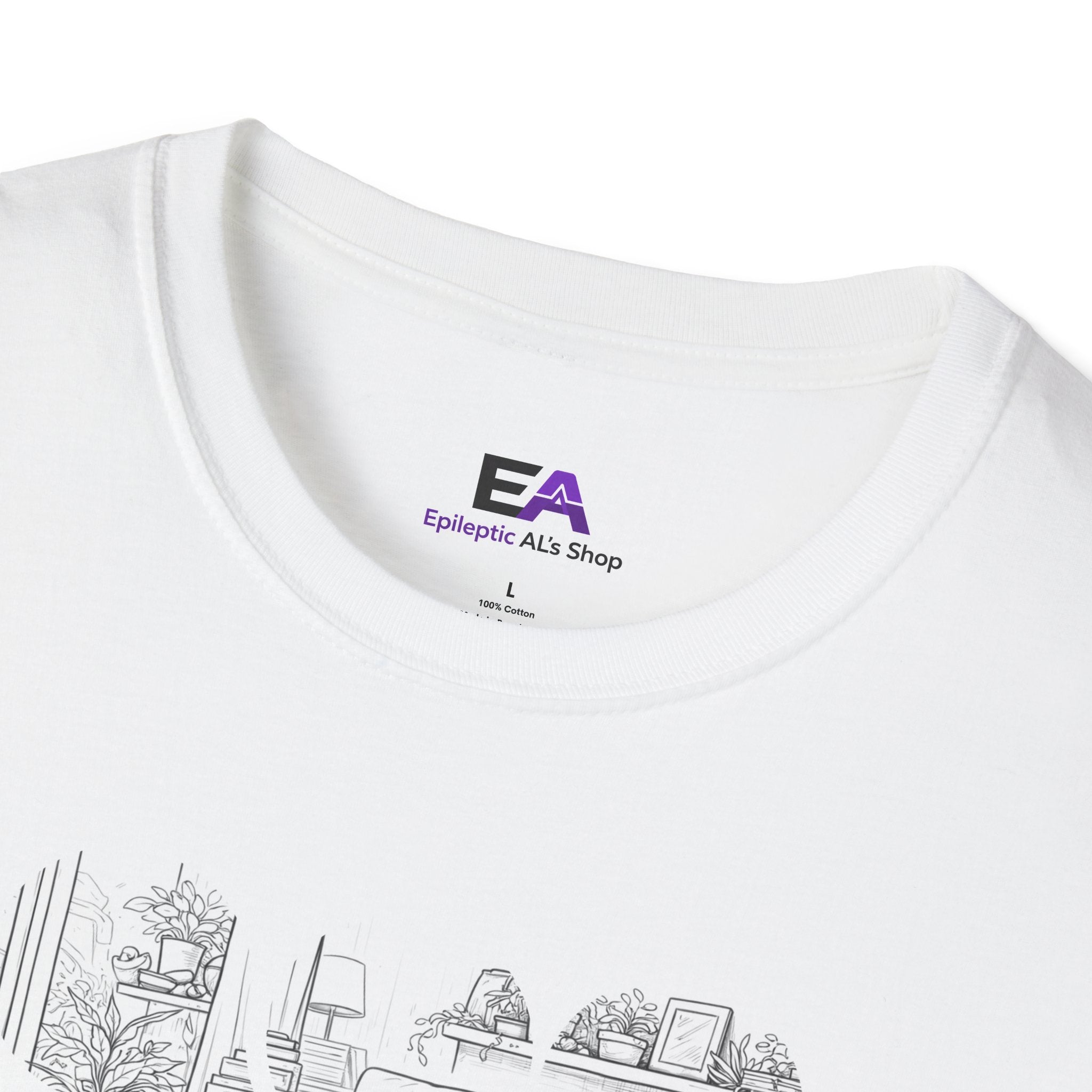 CATastrophe Cat Paw Unisex T-Shirt – Funny Cat Chaos Graphic Tee