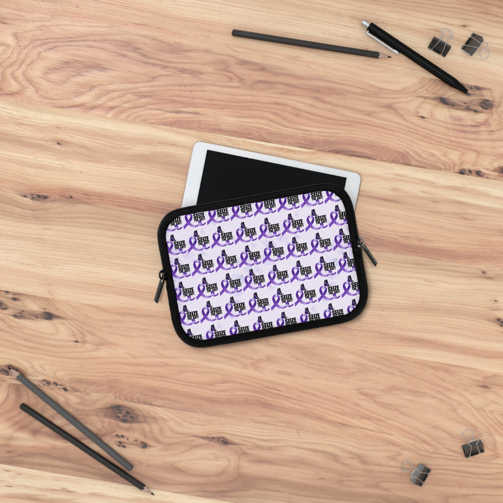 Purple Epilepsy Awareness Laptop Sleeve