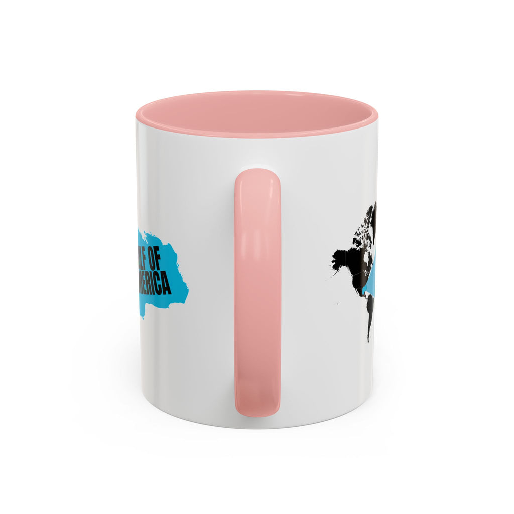 American Gulf Map Accent Coffee Mug