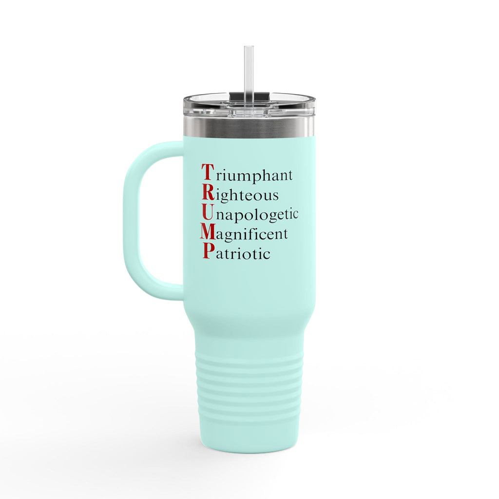 Pro-Trump Acronym 40oz Travel Mug Printify