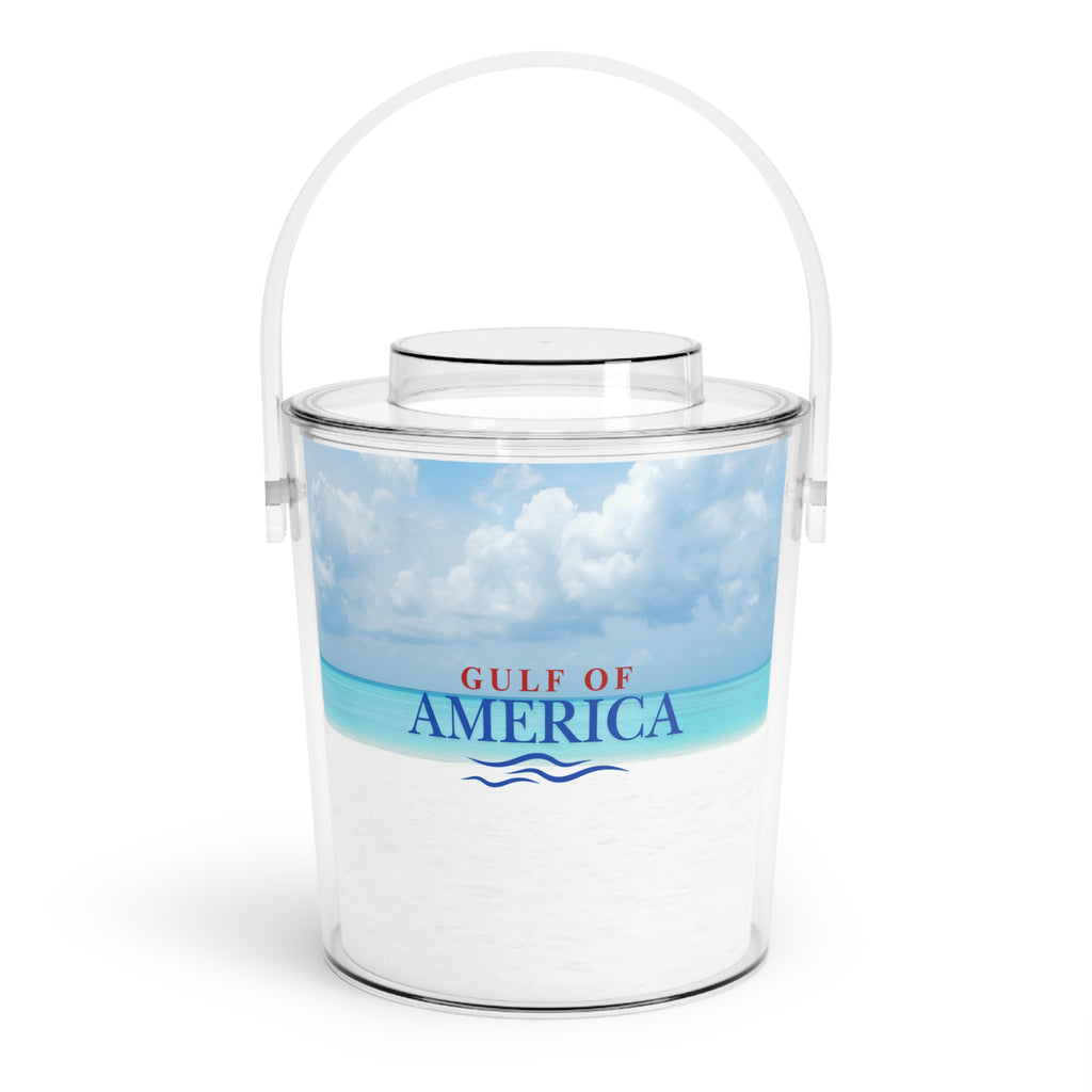 American Gulf Ice Bucket with Tongs