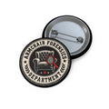 Armchair Forensics Department Pin Button | True Crime Sleuth Badge