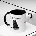 Photo depicting the ​Killer Cat Odds Accent Coffee Mug (11, 15oz) from EpiAl's Shop.