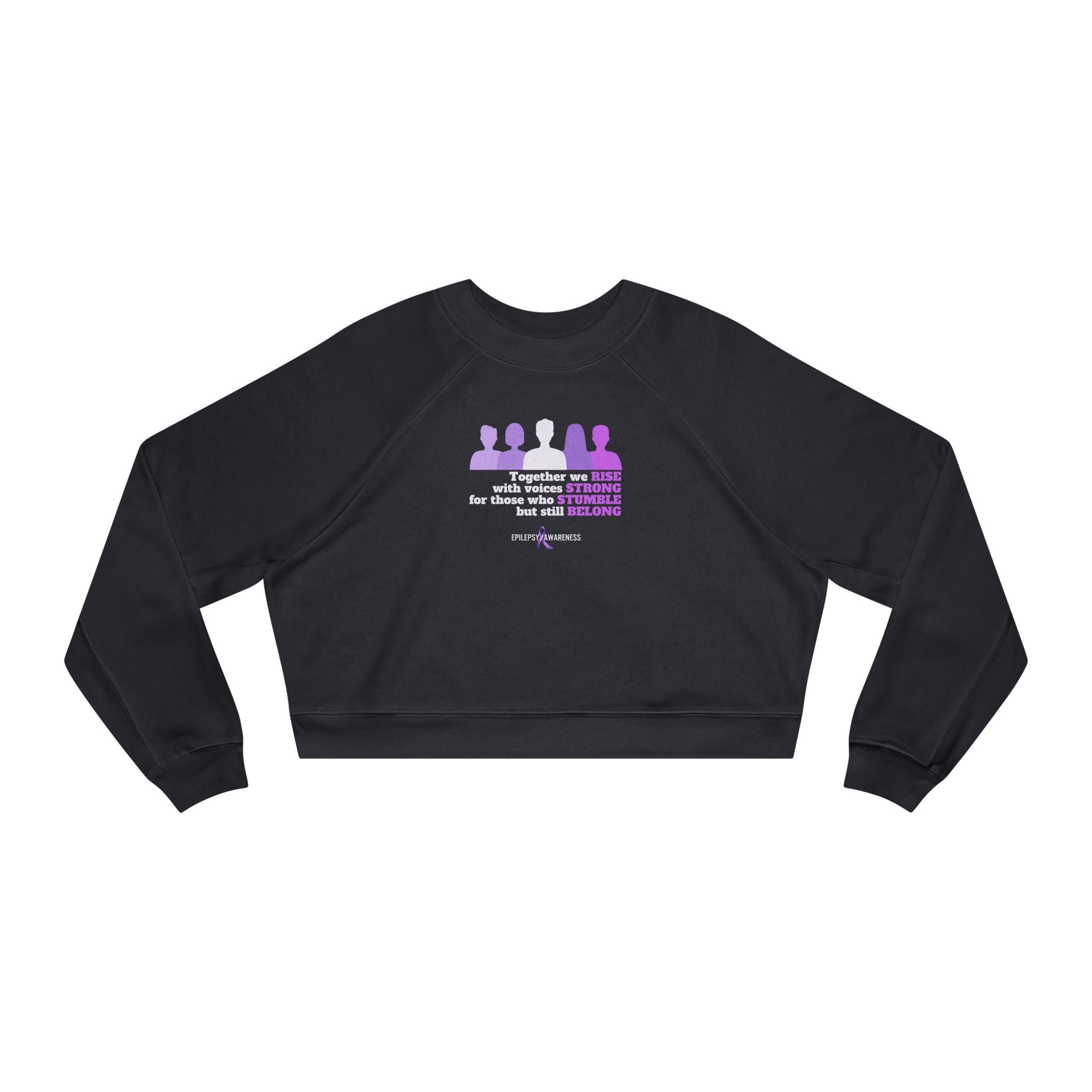Together We Stand Women's Cropped Fleece Pullover - EpiAl's Shop