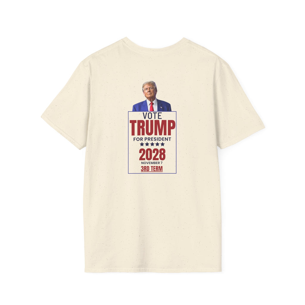 Trump 2028 Unisex Softstyle T-Shirt - Trump for President
