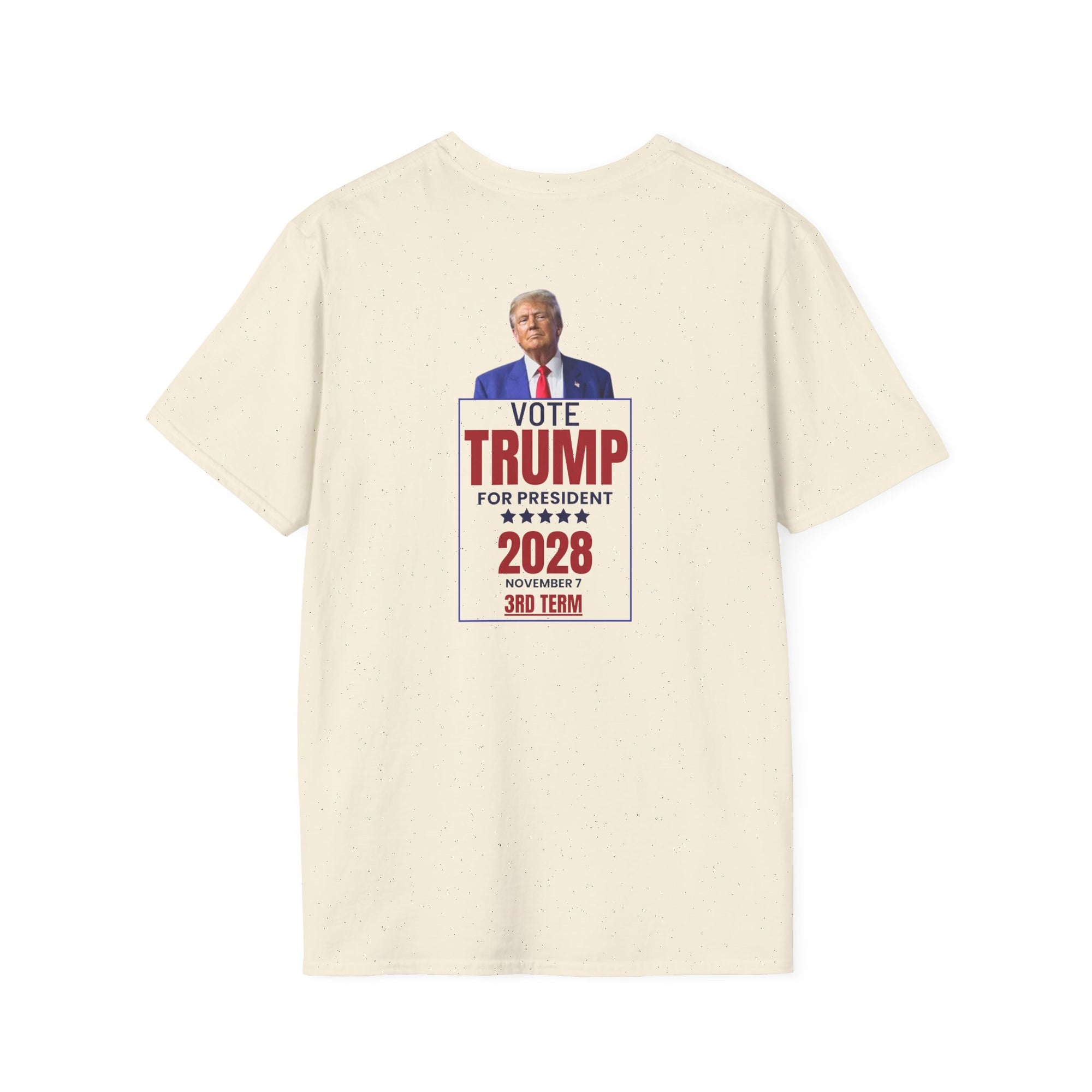 Trump 2028 Unisex Softstyle T-Shirt - Trump for President