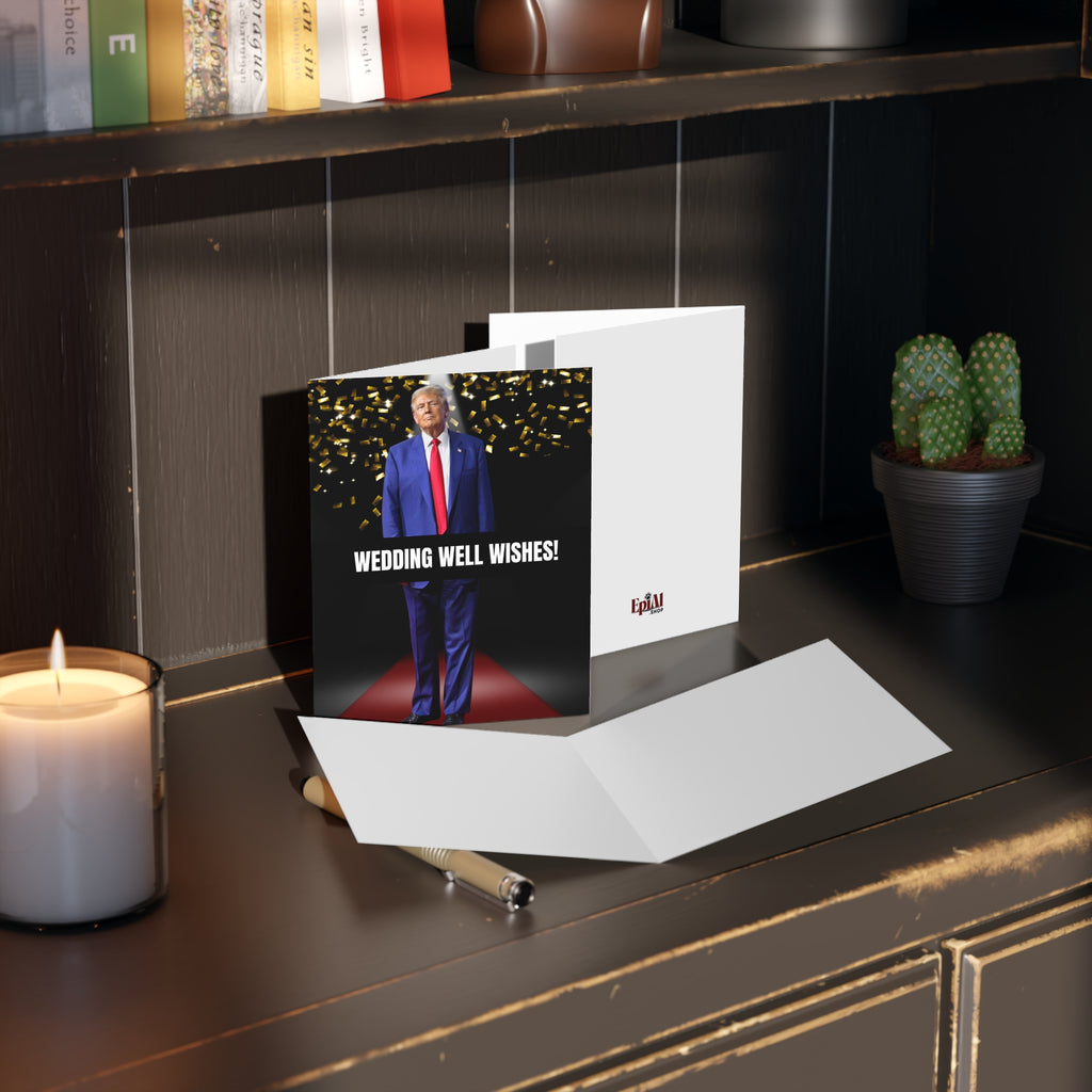 Donald Trump Wedding Greeting Cards (8, 16, and 24 pcs)