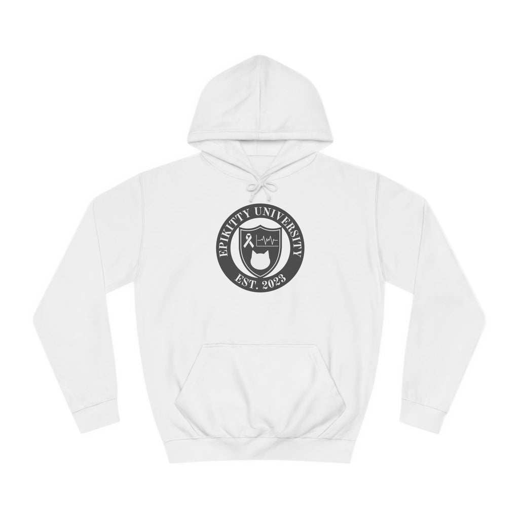 EpiKitty University Unisex College Hoodie - Hoodie - Epileptic Al’s Shop