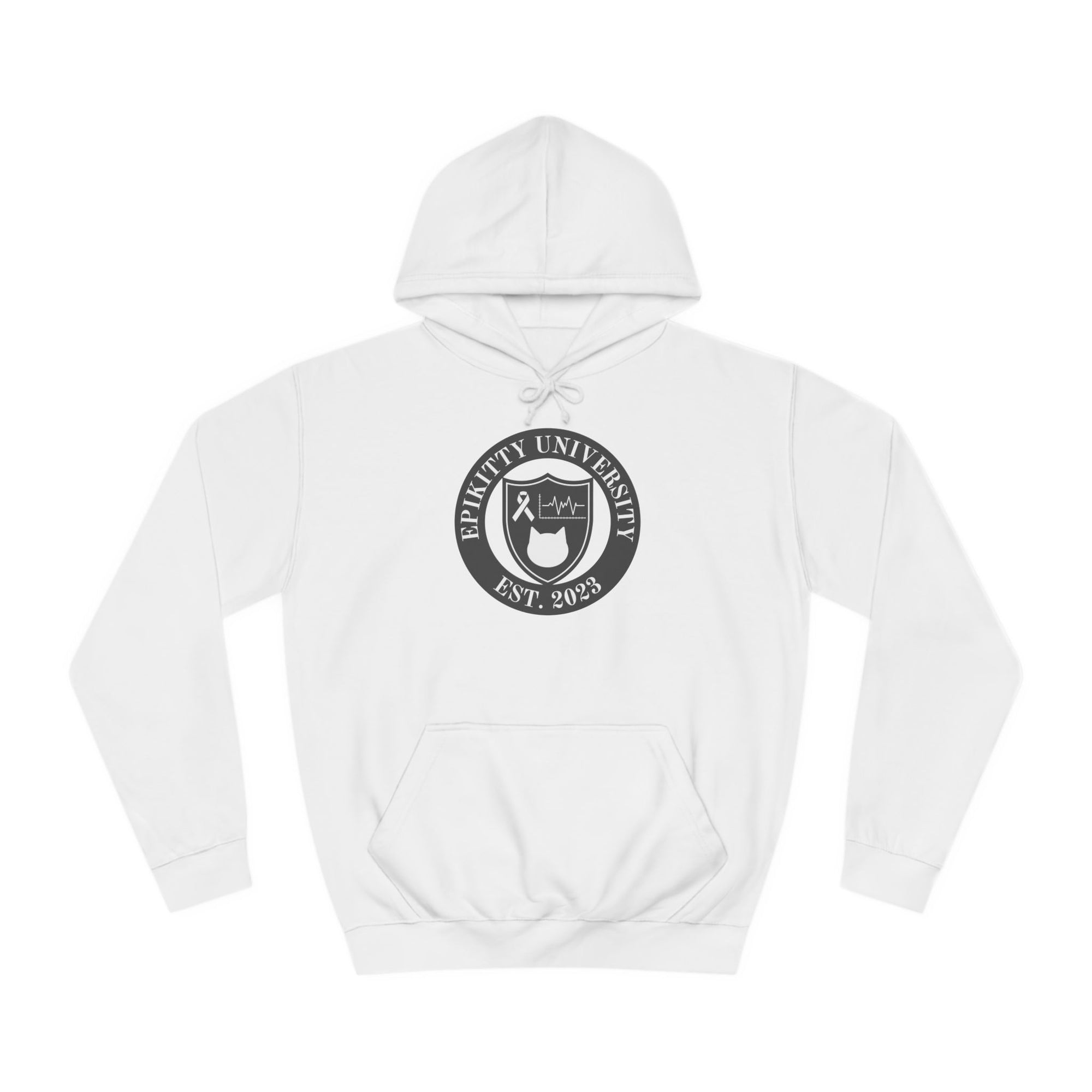 EpiKitty University Unisex College Hoodie - Hoodie - Epileptic Al’s Shop
