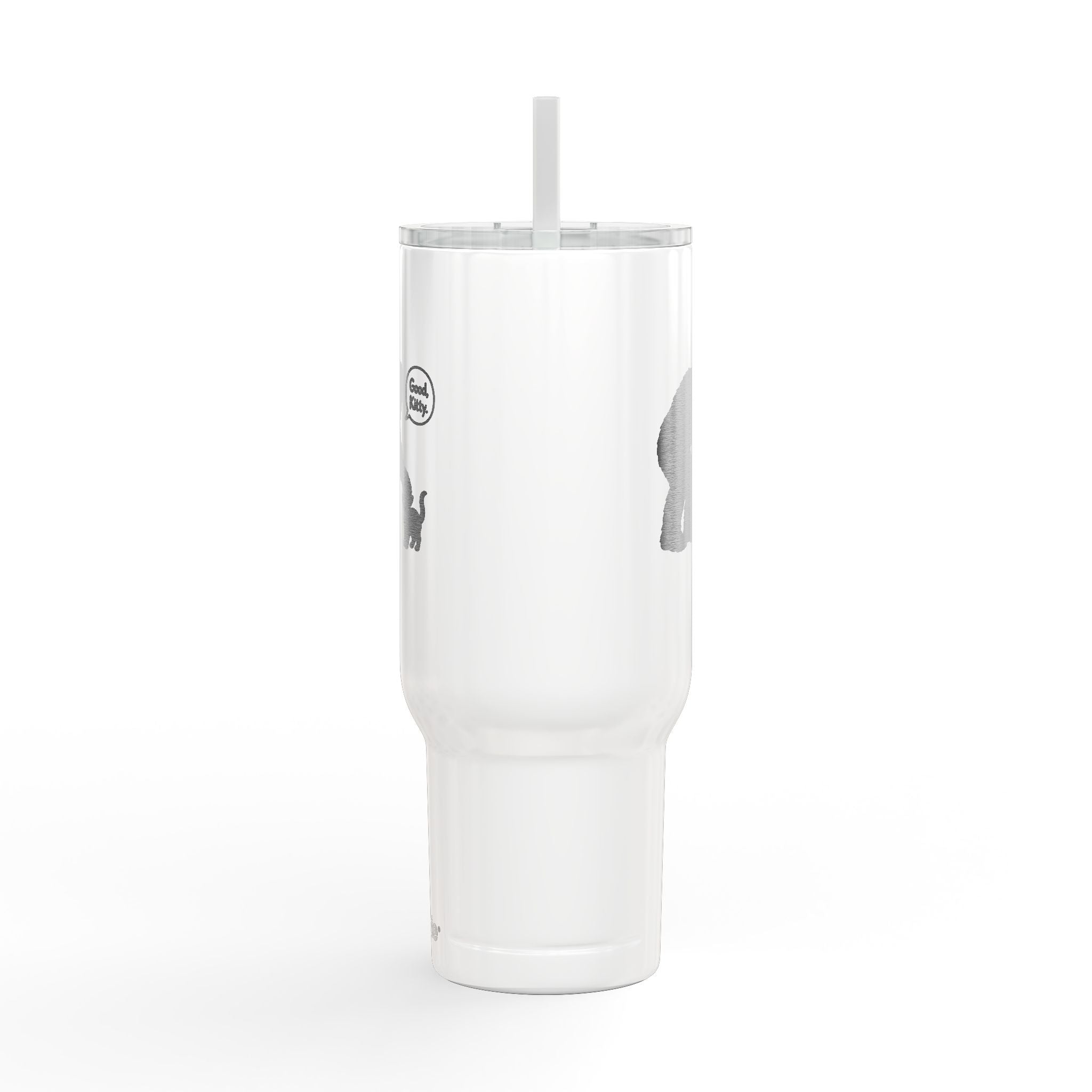 Bigfoot & Cat “Good, Kitty.” 40 oz Insulated Tumbler