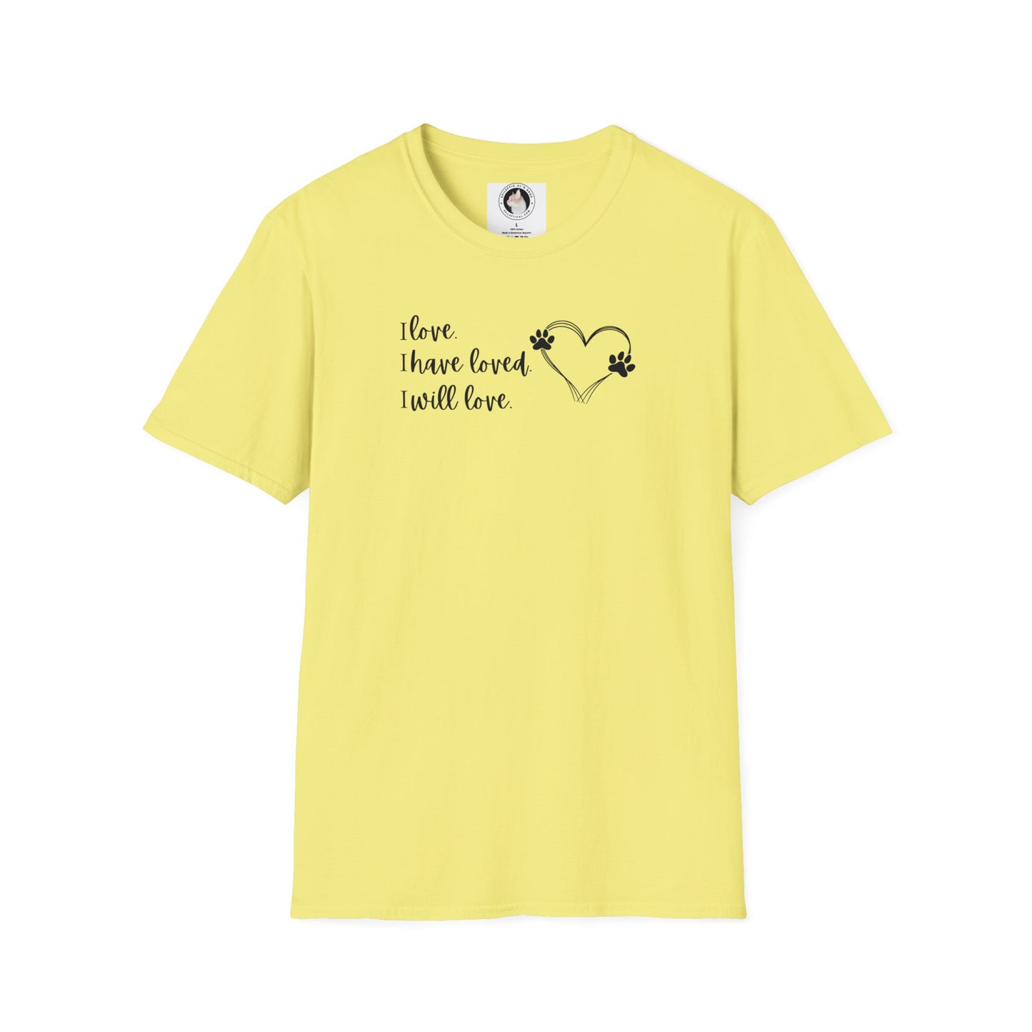 I Love Unisex Softstyle T - Shirt - T - Shirt - Epileptic Al’s Shop