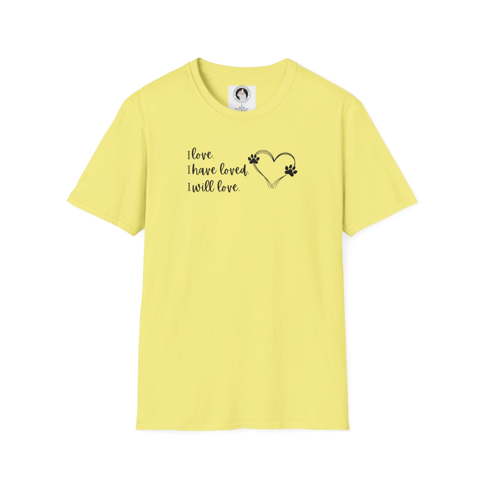 I Love Unisex Softstyle T - Shirt - T - Shirt - Epileptic Al’s Shop