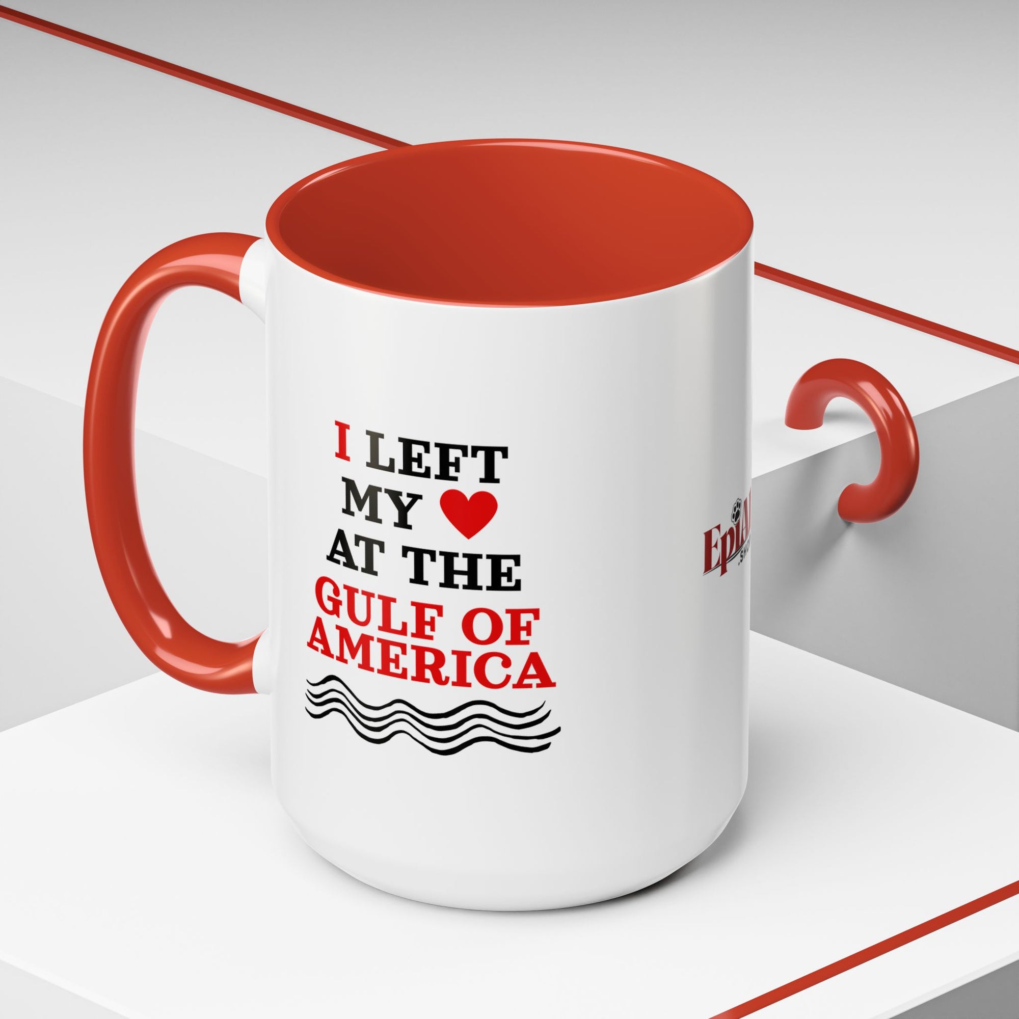 American Gulf Coffee Mug - I Left My Heart - 11oz & 15oz