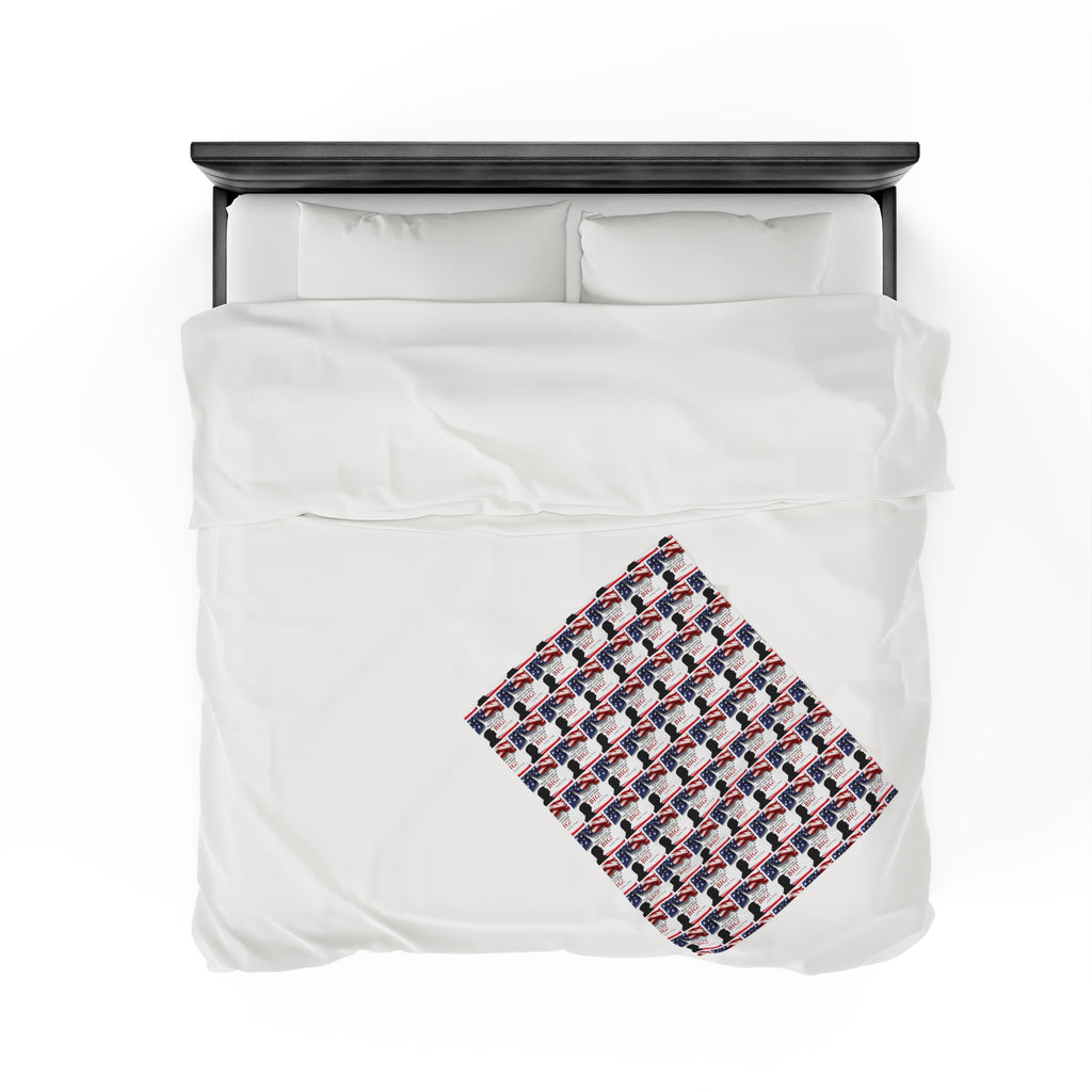 Trump: Think Big Velveteen Plush Blanket