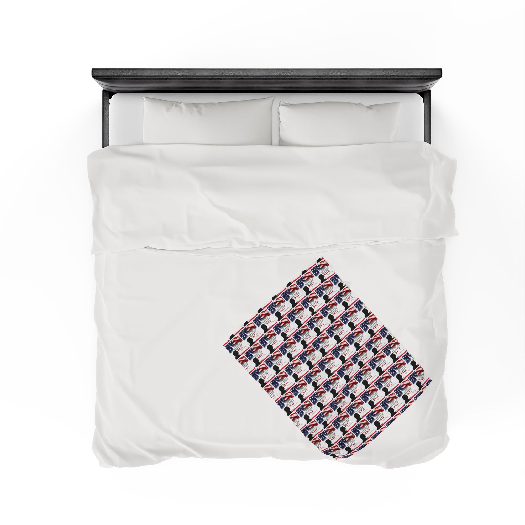Trump: Think Big Velveteen Plush Blanket