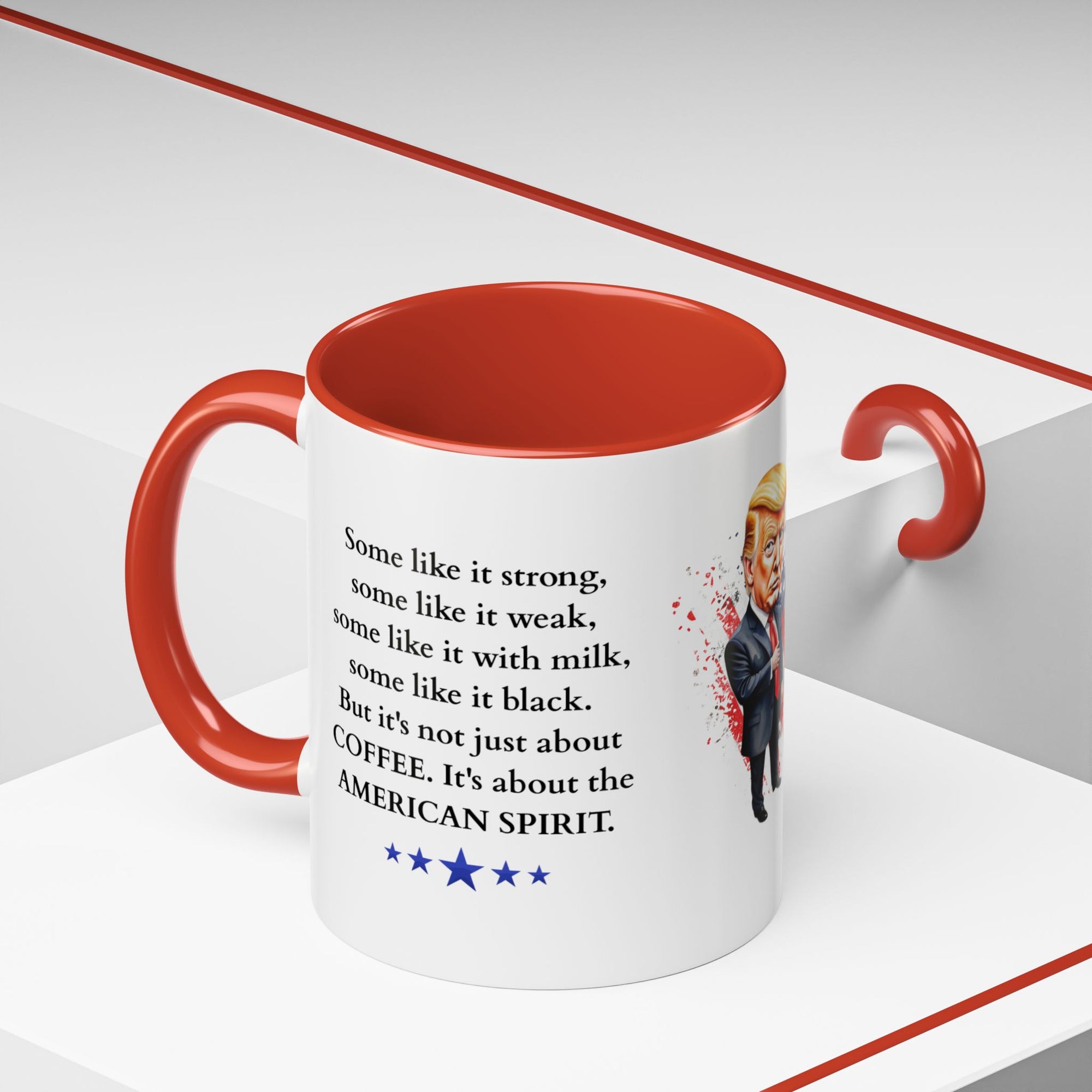 Donald Trump Motivational Coffee Mug: Mocha Inspiration