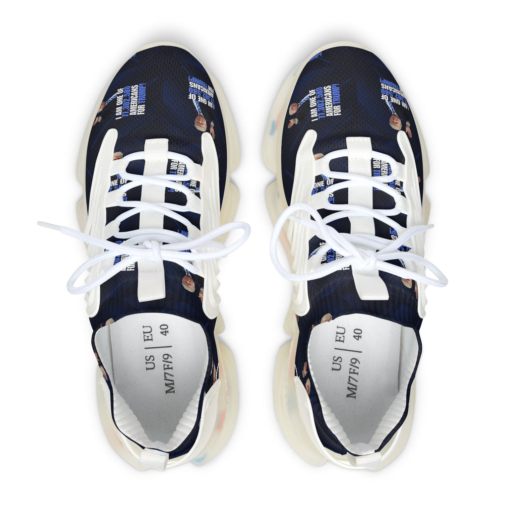 Stylish Women's Mesh Sneakers | American for Trump Design Printify