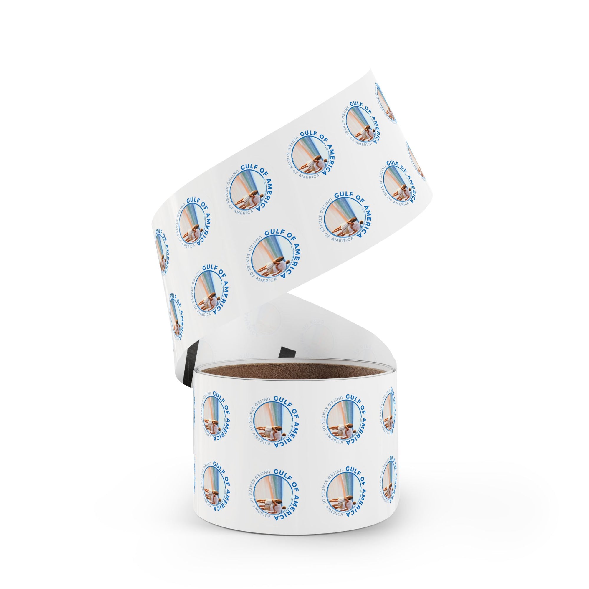 American Gulf Round Sticker Labels