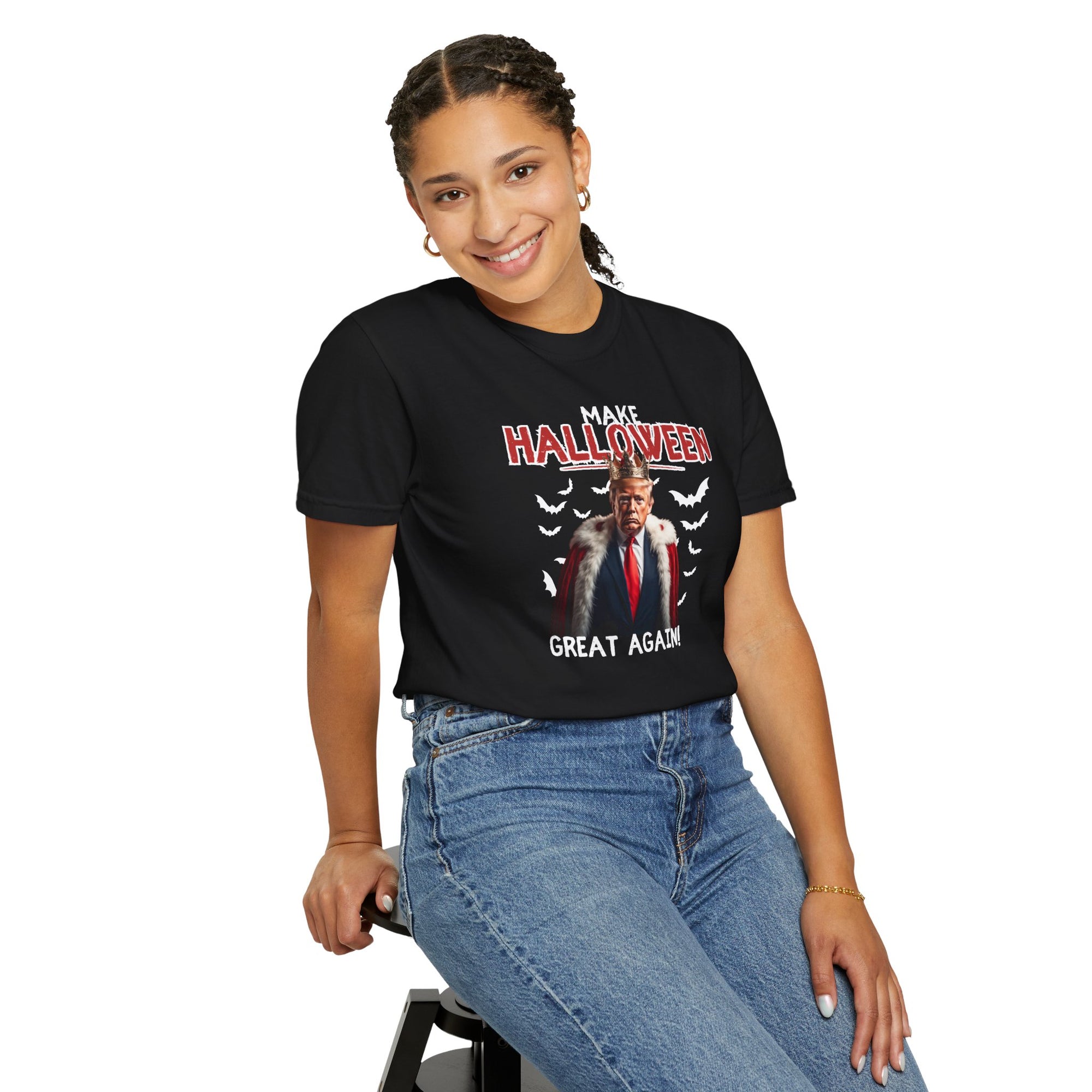 King Trump Halloween Humor T-Shirt