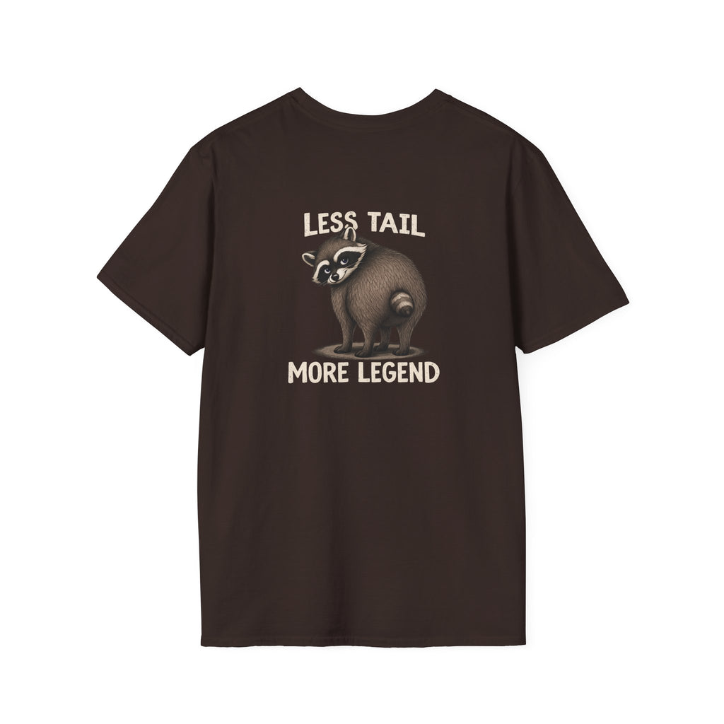 Less Tail, More Legend Jimothy Raccoon T-Shirt