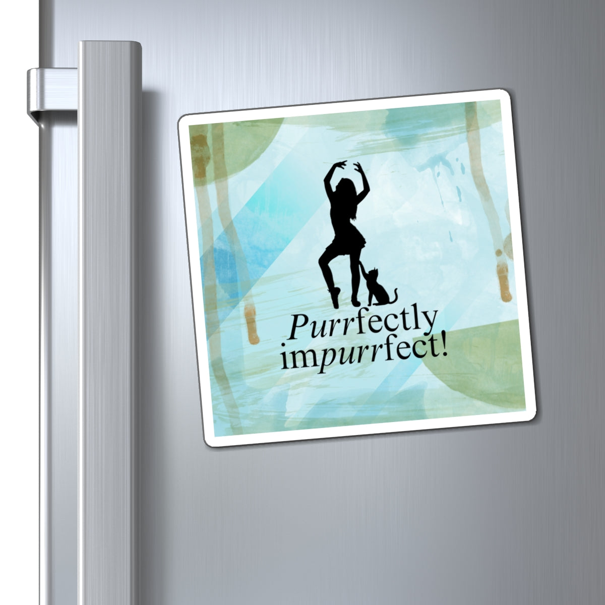 Purrfectly Impurrfect Magnets