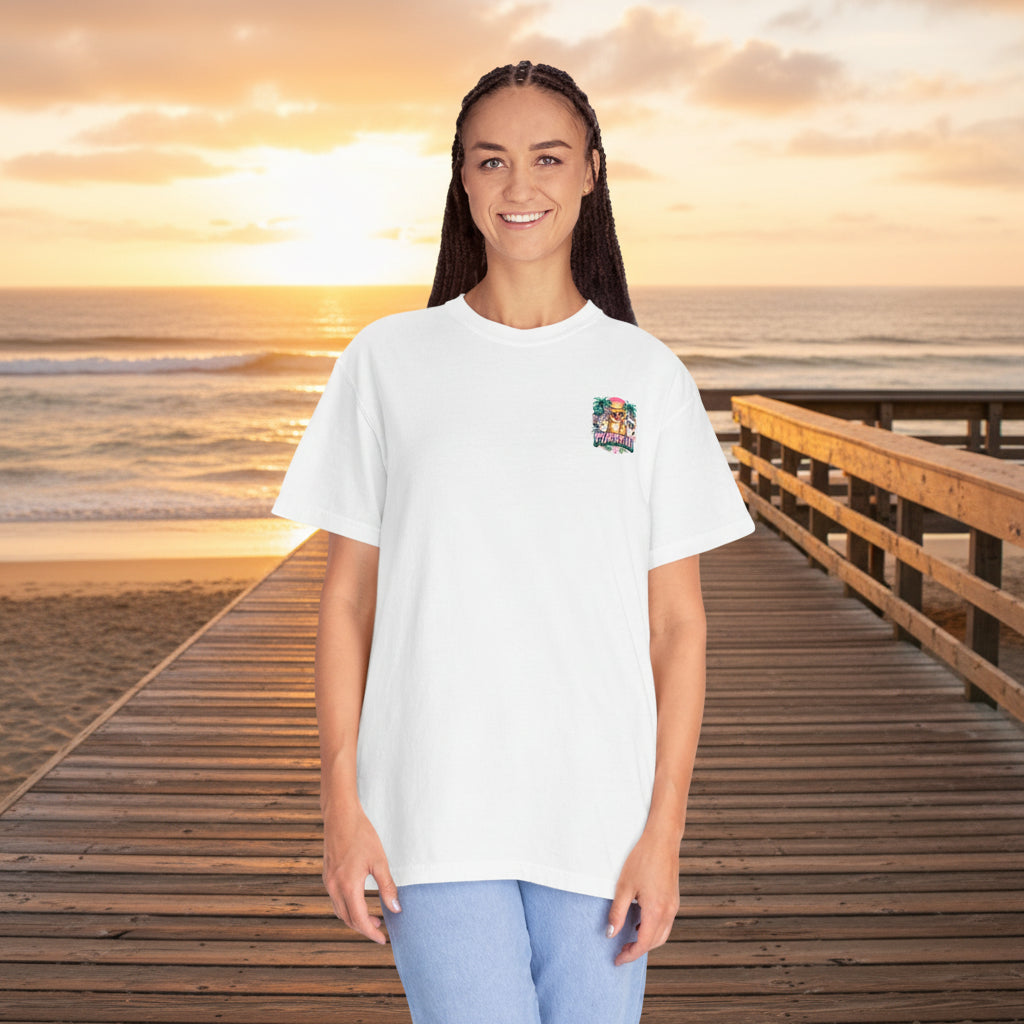 Furreal Cat Sunset Tee | Cool Cats, No Explanation Unisex T-Shirt